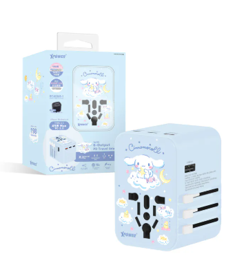 XPower x Sanrio Cinnamoroll TA45B 45W 6輸出 PD3.0/PPS旅行充電器