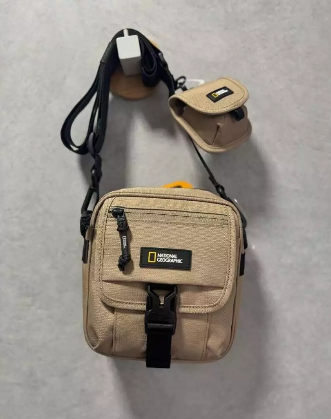 【代購】國家地理 NATIONAL GEOGRAPHIC 男女款 肩背包 側背包 小方包 戶外包 N255ACR210