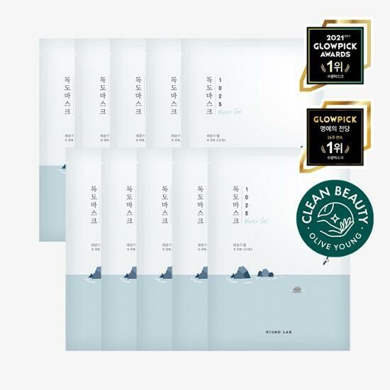 Round Lab 1025 Dokdo Hydrating Water Gel Mask Sheet 10片裝