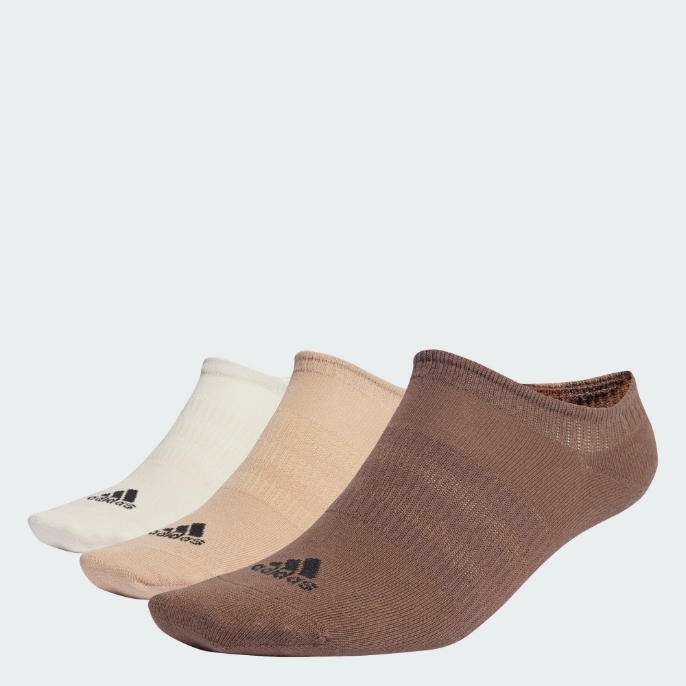 ADIDAS 白卡其咖 短襪 隱形襪 運動襪 襪子 IC1329