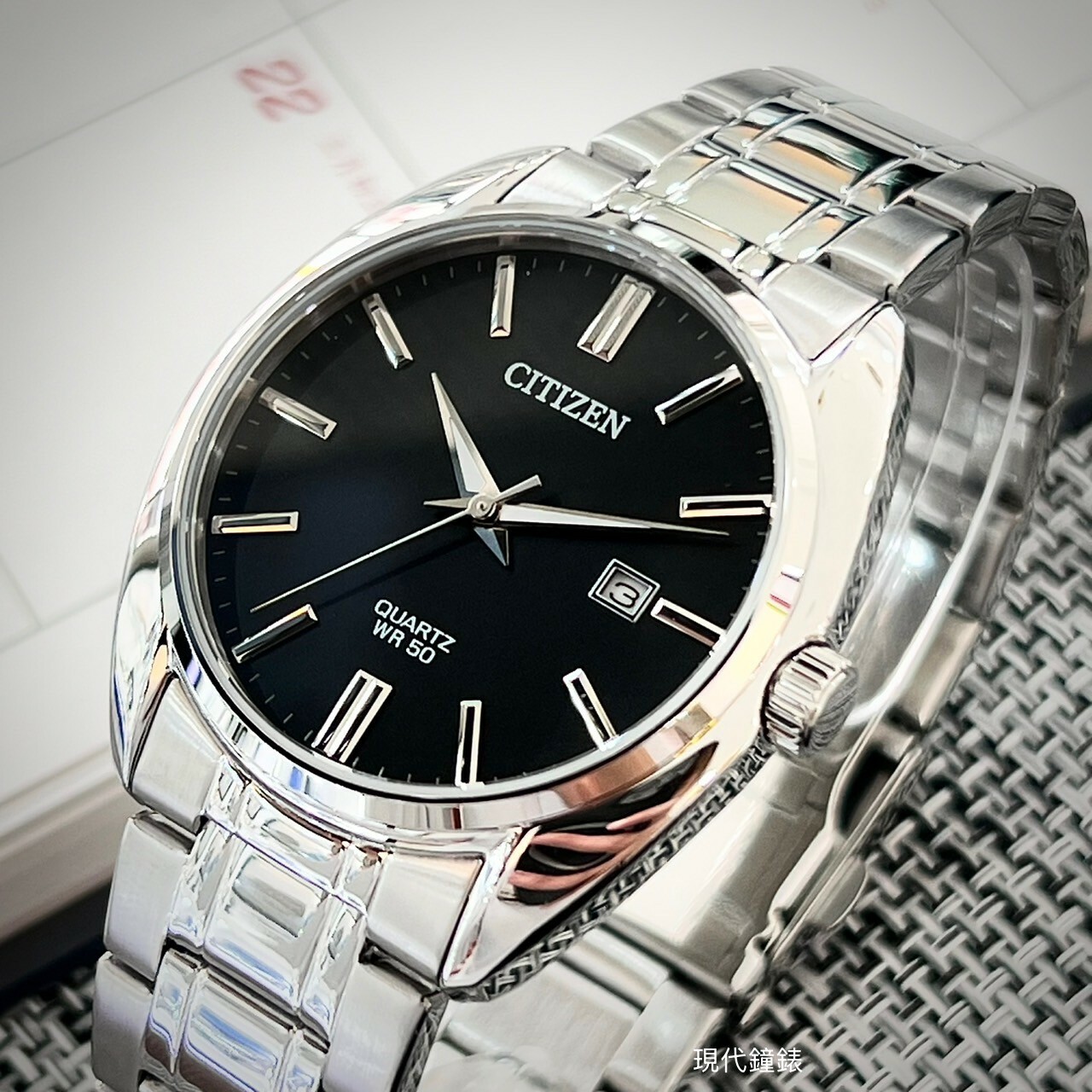 【CITIZEN 星辰】GENT'S系列 極簡大三針腕錶BI5100-58E 41mm現代鐘錶