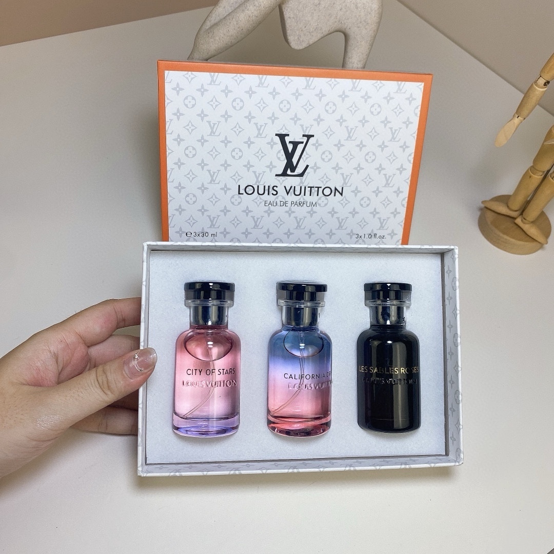LOUIS VUITTON 香水 30ml 3本セット ルイ・ヴィトン 香水セット 30ml x 3 - メルカリ