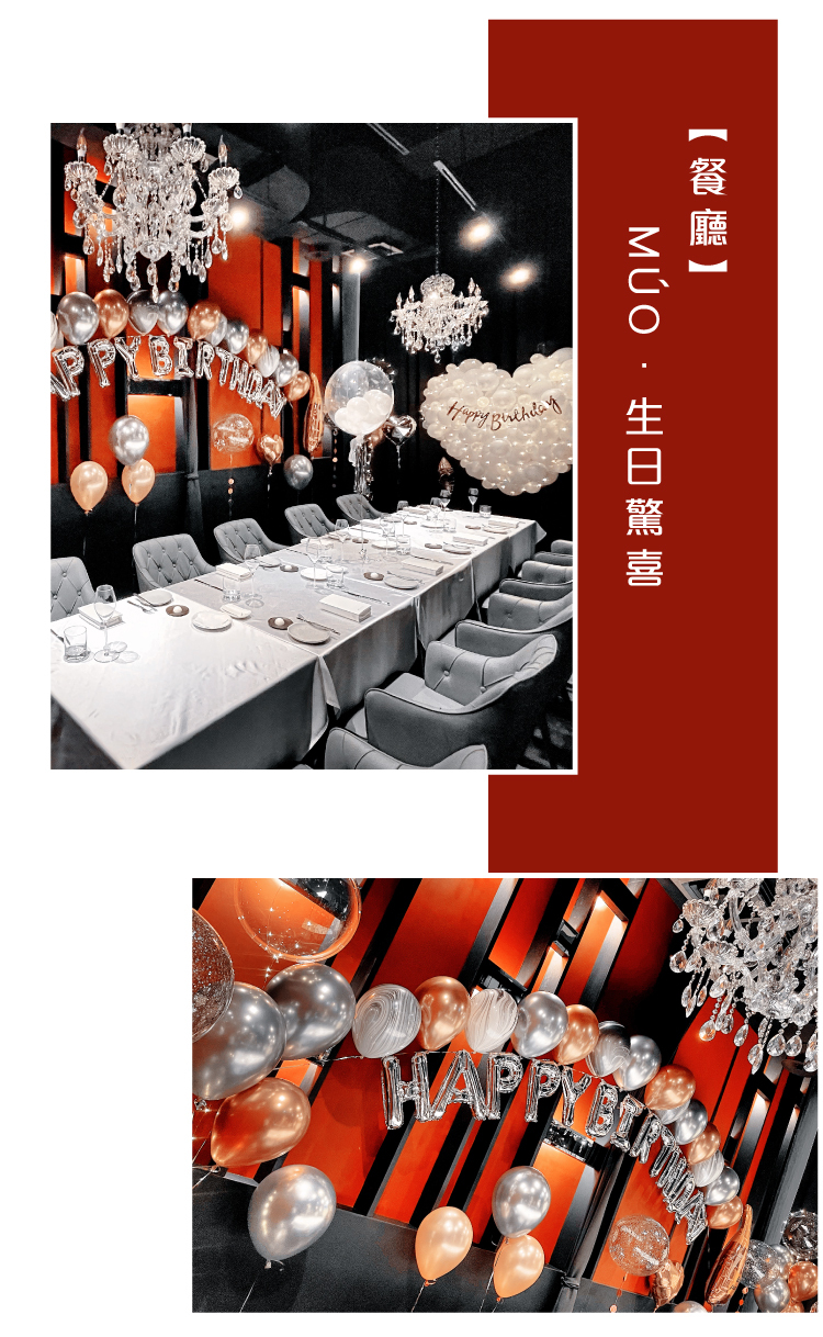 【餐廳】生日驚喜．MÚO．金屬色系