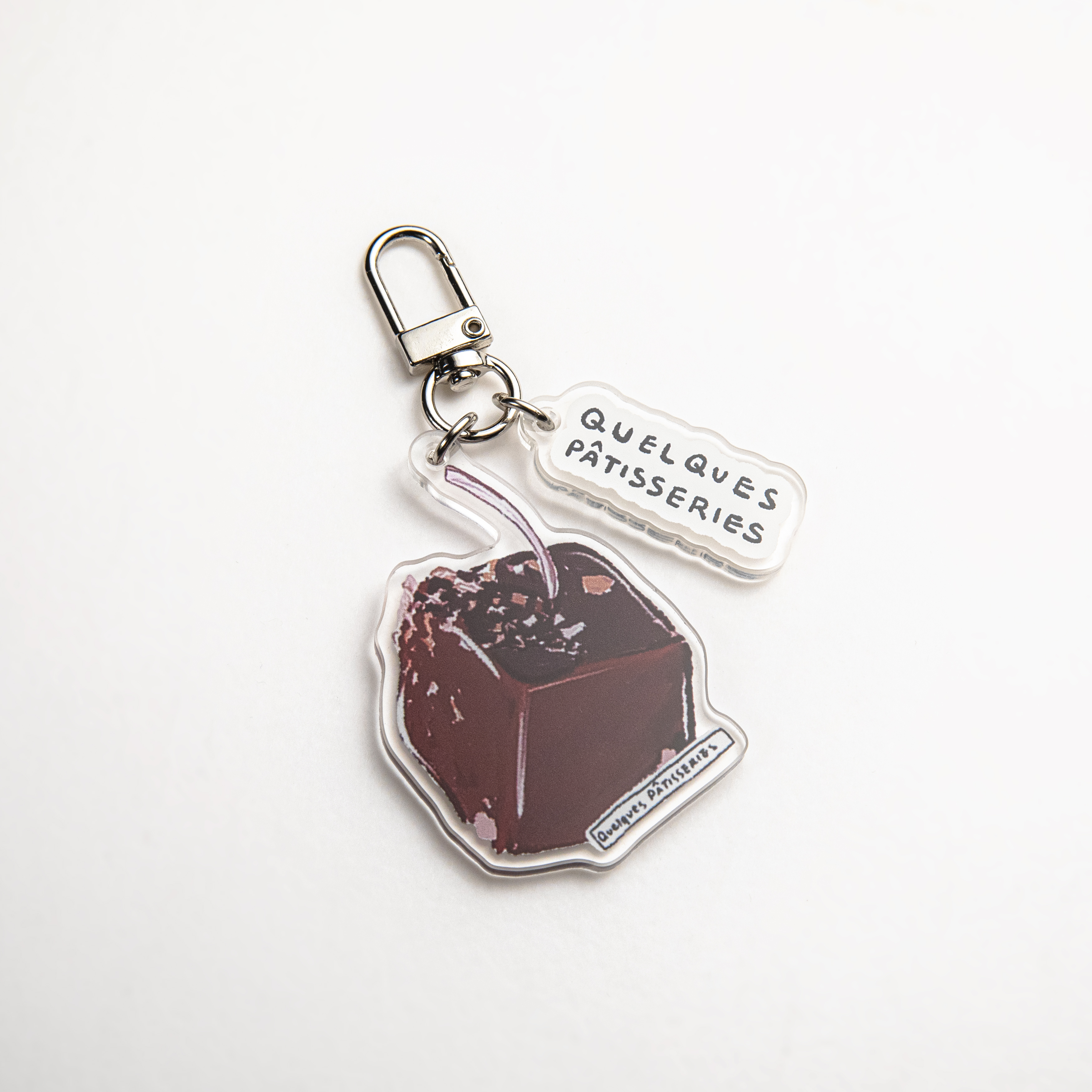 某某經典甜點壓克力掛飾