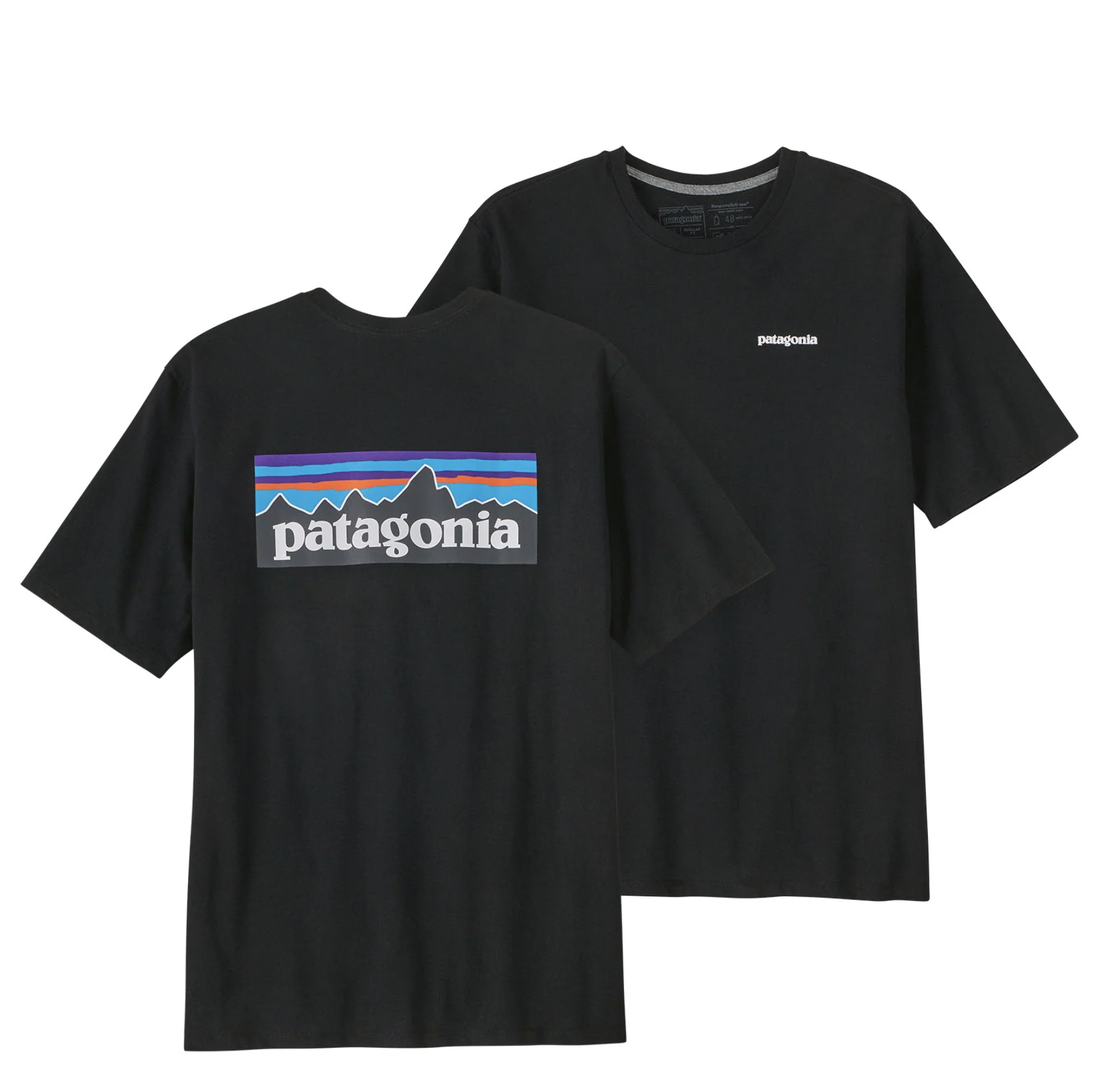 [現貨] Patagonia P-6 Logo Tee | Black