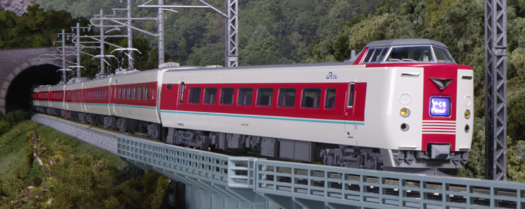 Kato 10-1779 N規381系「ゆったりやくも」電車. 7輛組