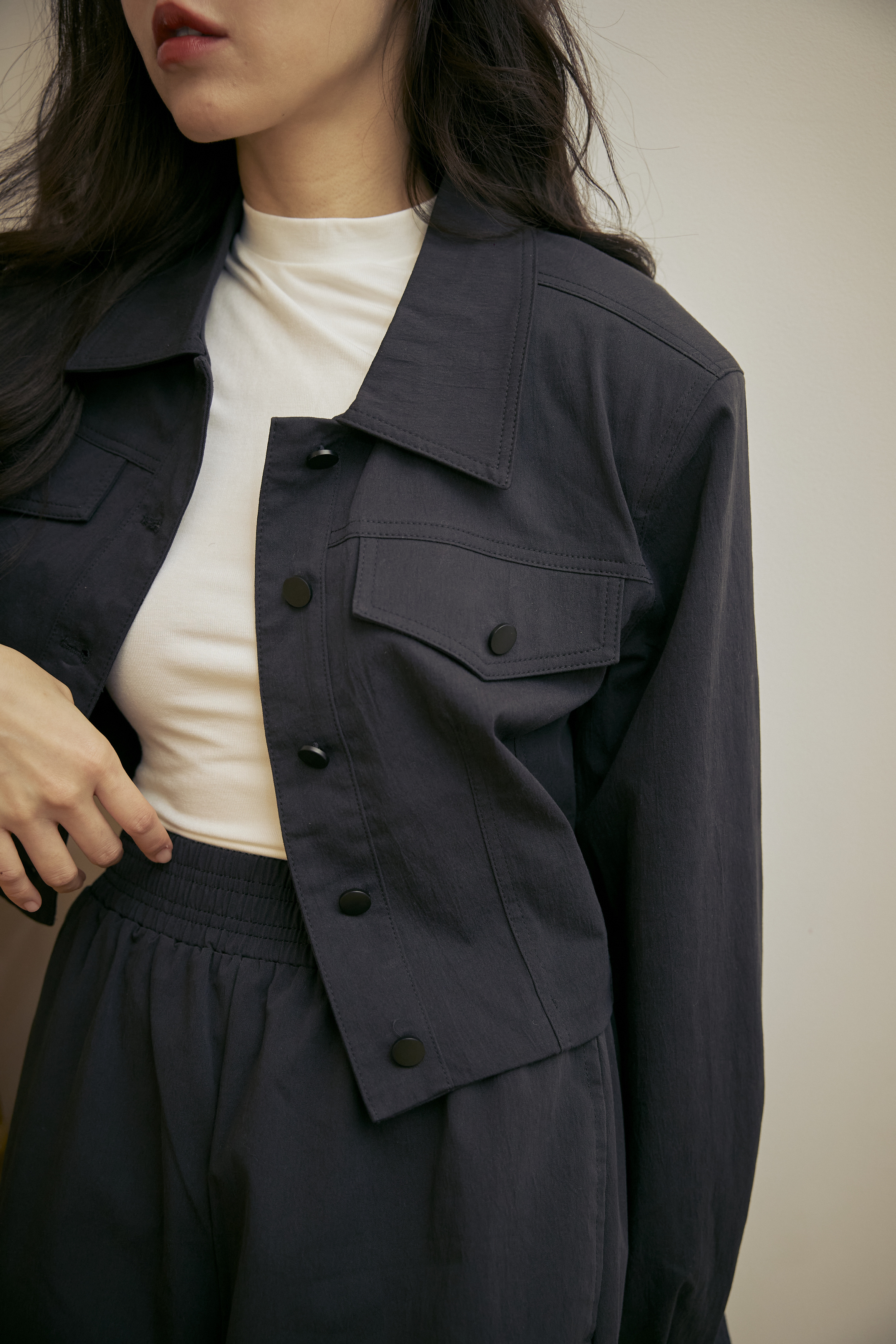 Black Label-短版工裝外套