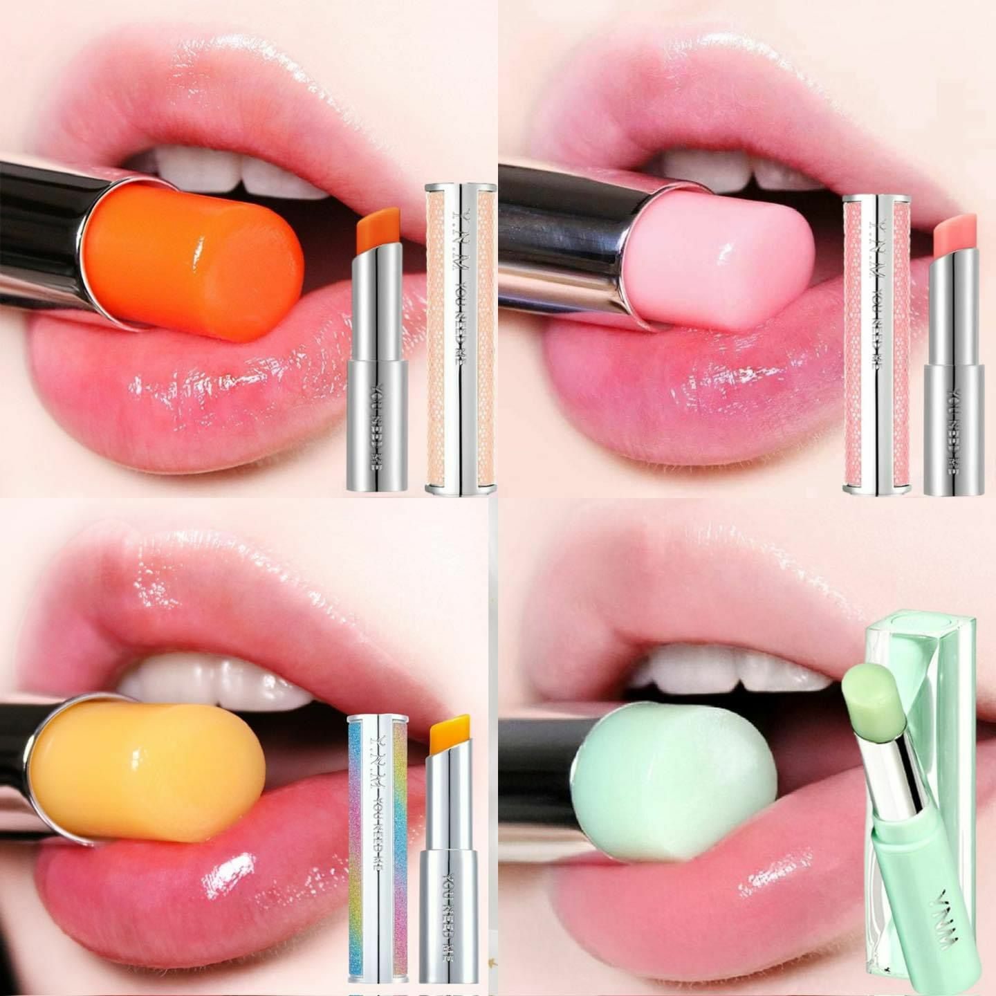 【現貨】韓國YNM彩虹蜂蜜溫感變色潤唇膏(3.2g)