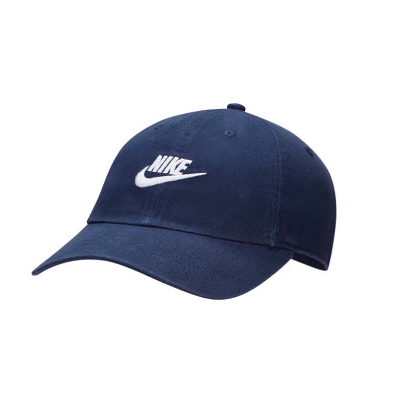 Nike Club Futura 水洗軟帽 刺繡 藍色 FB5368-410 [台灣現貨]