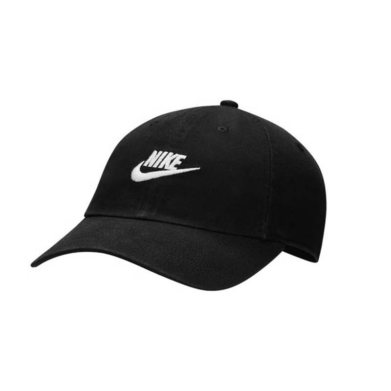 Nike Club Futura 水洗軟帽 刺繡 黑色 FB5368-011 [台灣現貨]
