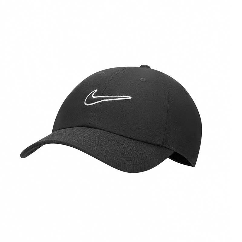 Nike Club Swoosh 老帽 帽子 黑色 FB5369-010 [台灣現貨]