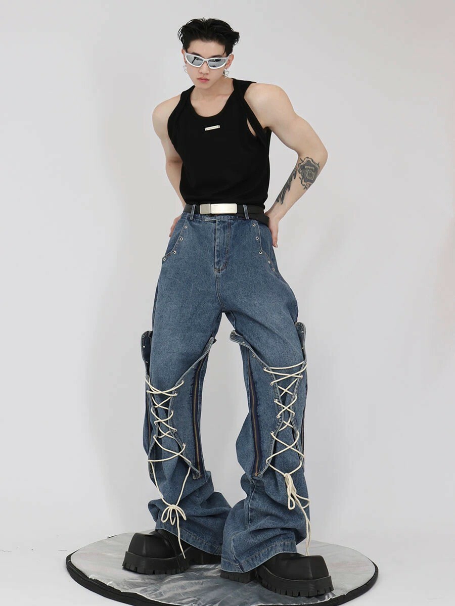 ARGUE 雙層肩帶 打底 金屬裝飾 #背心