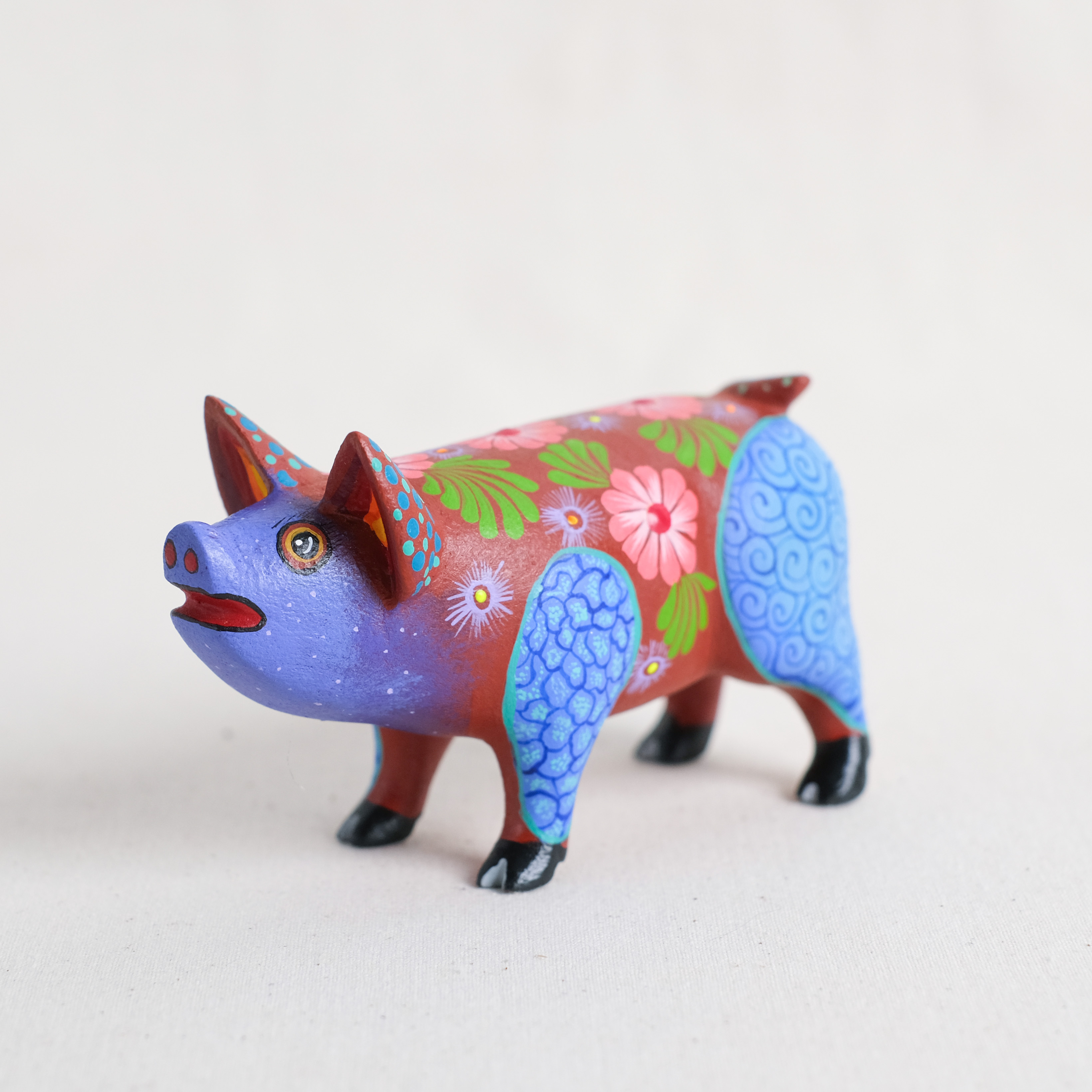 神獸手工木雕｜Certido Azul｜墨西哥