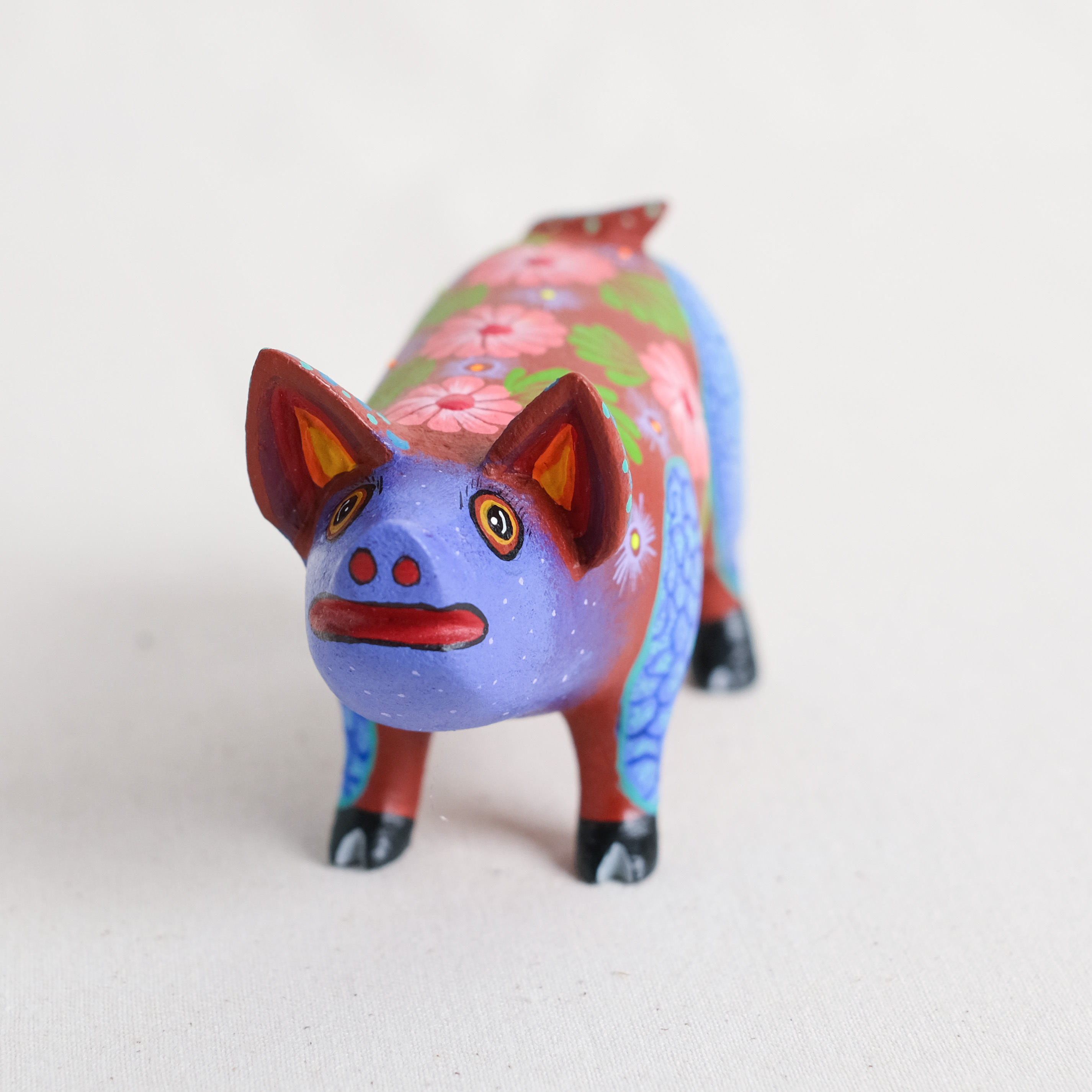 神獸手工木雕｜Certido Azul｜墨西哥