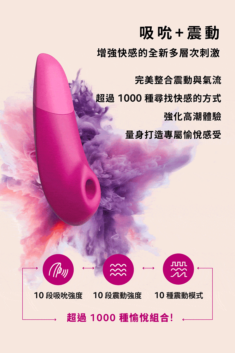 Womanizer Enhance｜吸吮震動器