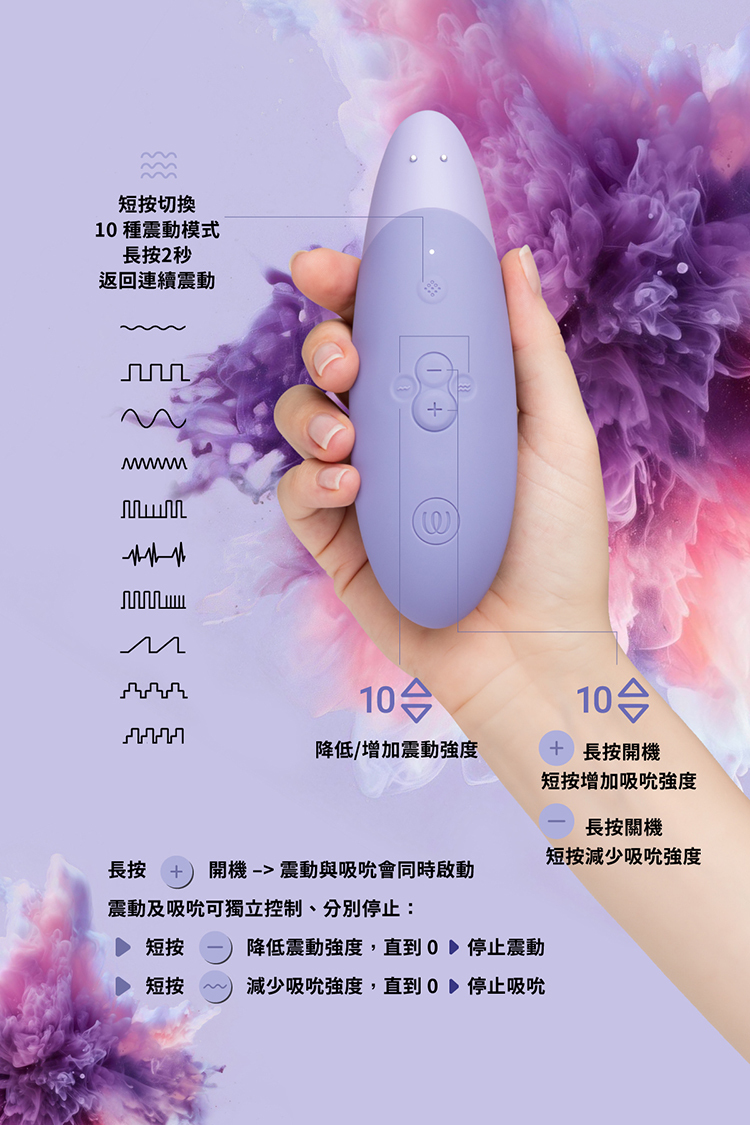 Womanizer Enhance｜吸吮震動器