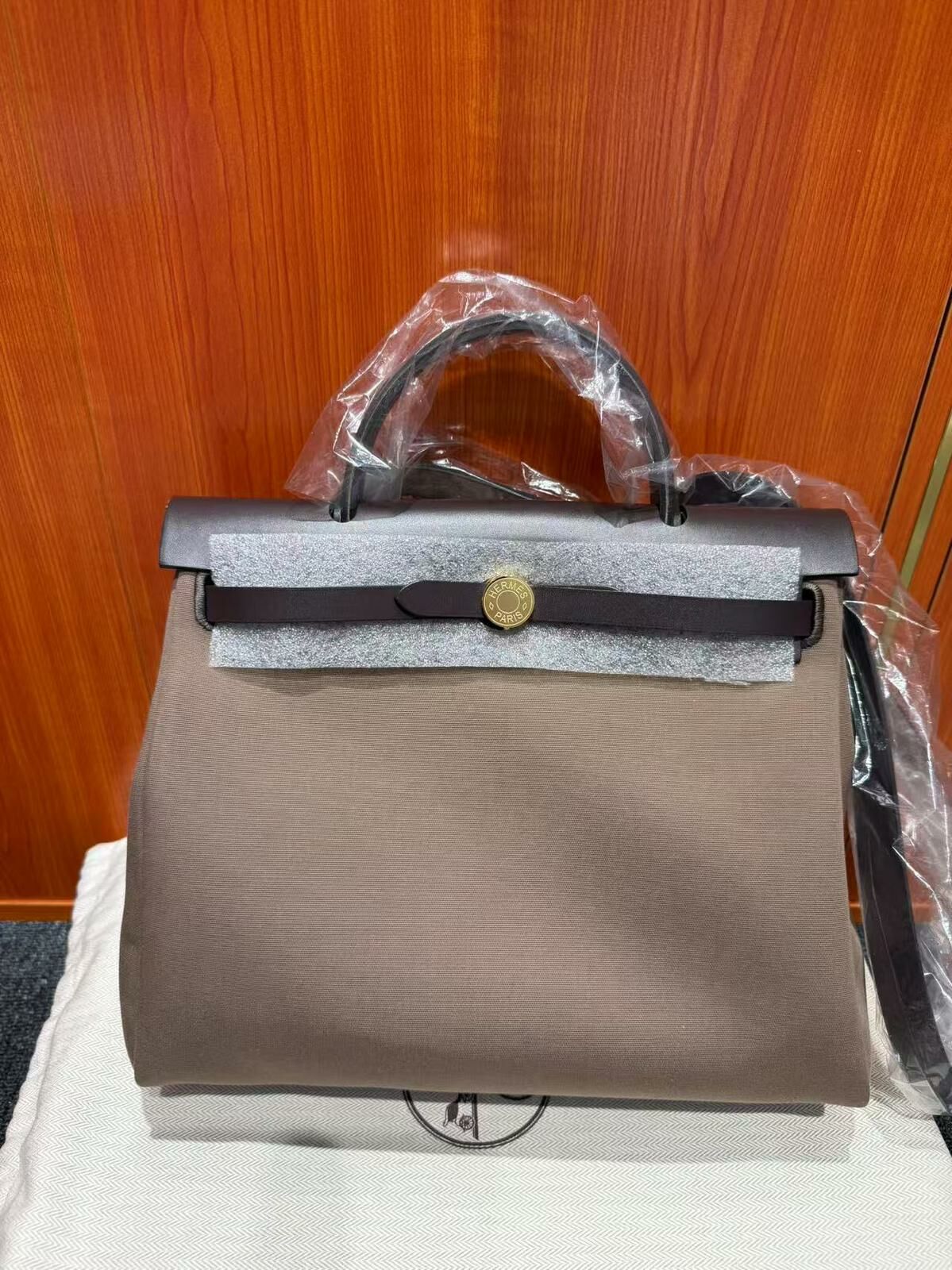 Herbag 31 18 etoupe /ebene cc canvas W