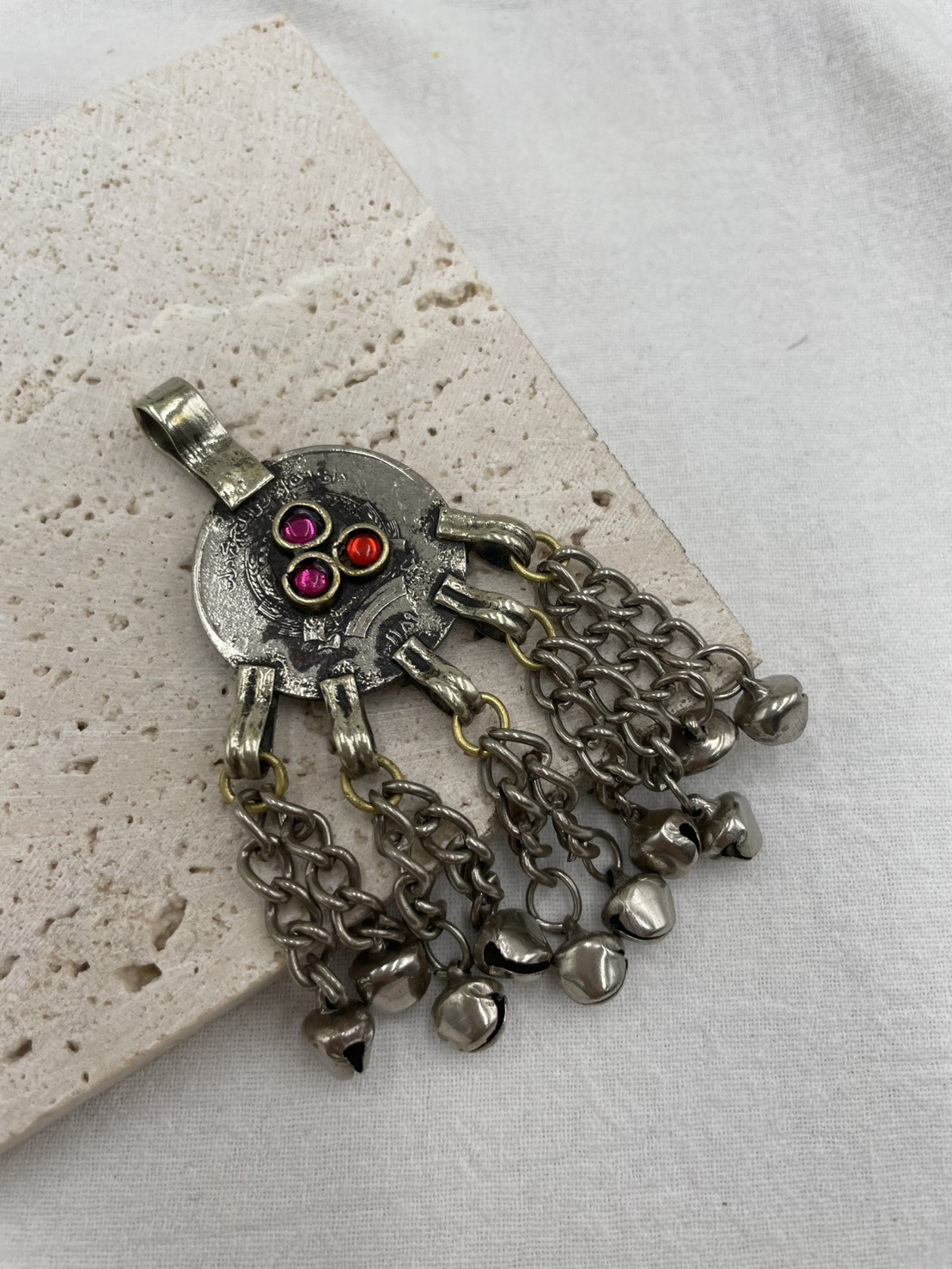 No.287圓形阿富汗鈴鐺墜飾