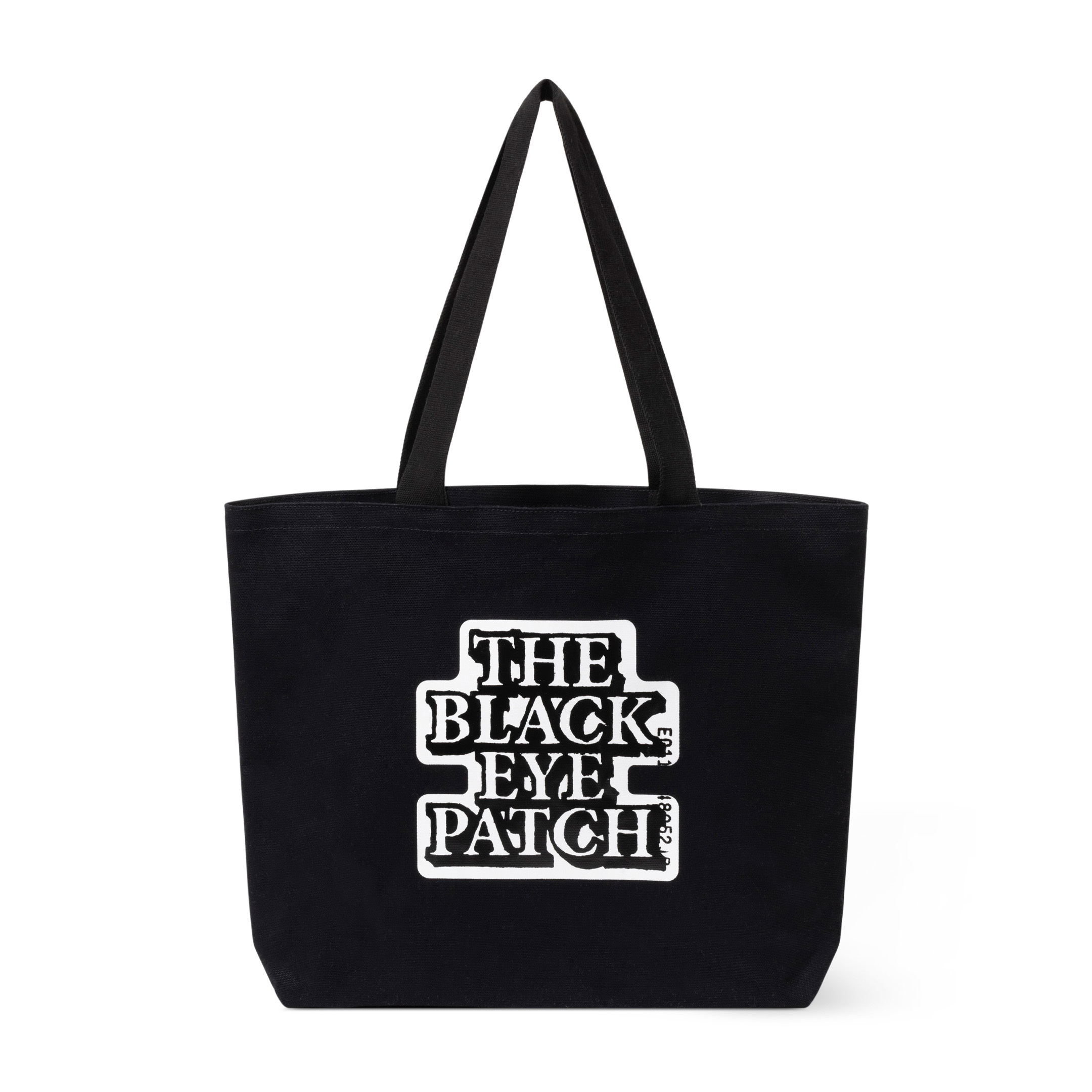 BLACK EYE PATCH OG LABEL TOTE BAG