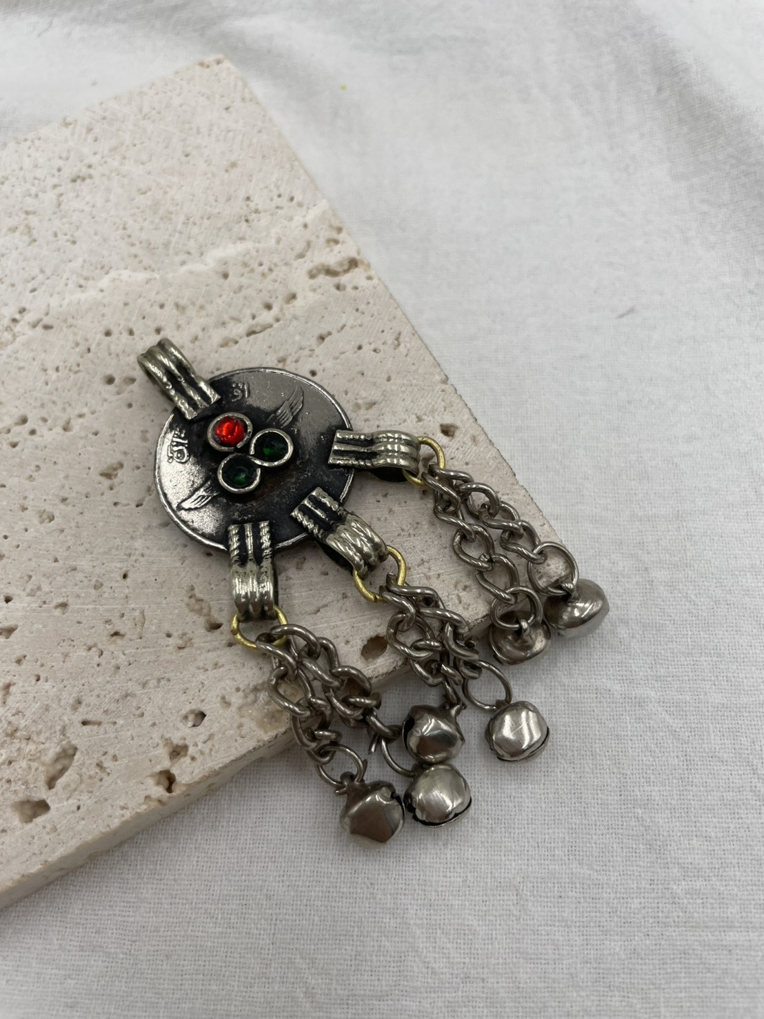 No.289圓形阿富汗鈴鐺墜飾