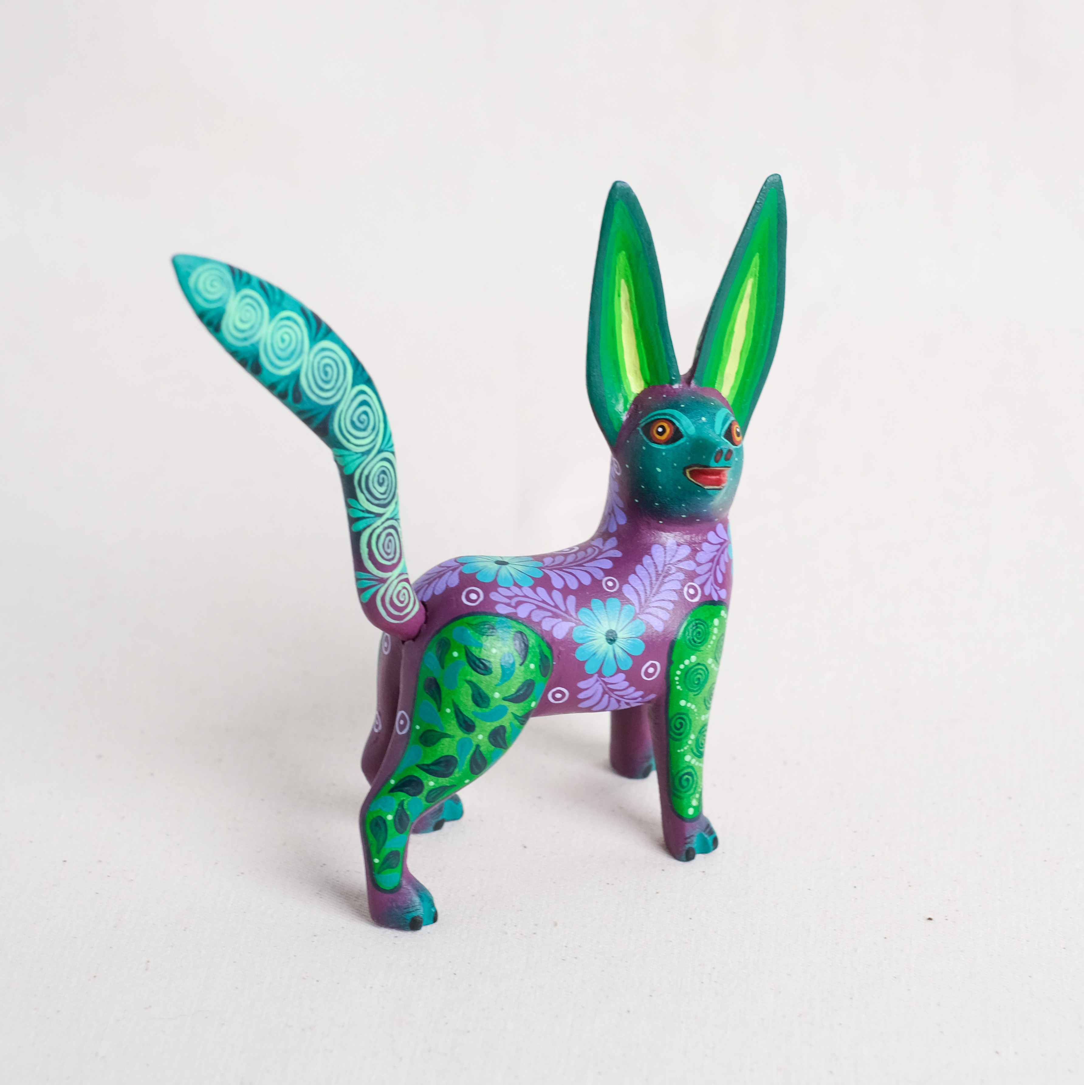 神獸手工木雕｜Perros 03｜墨西哥