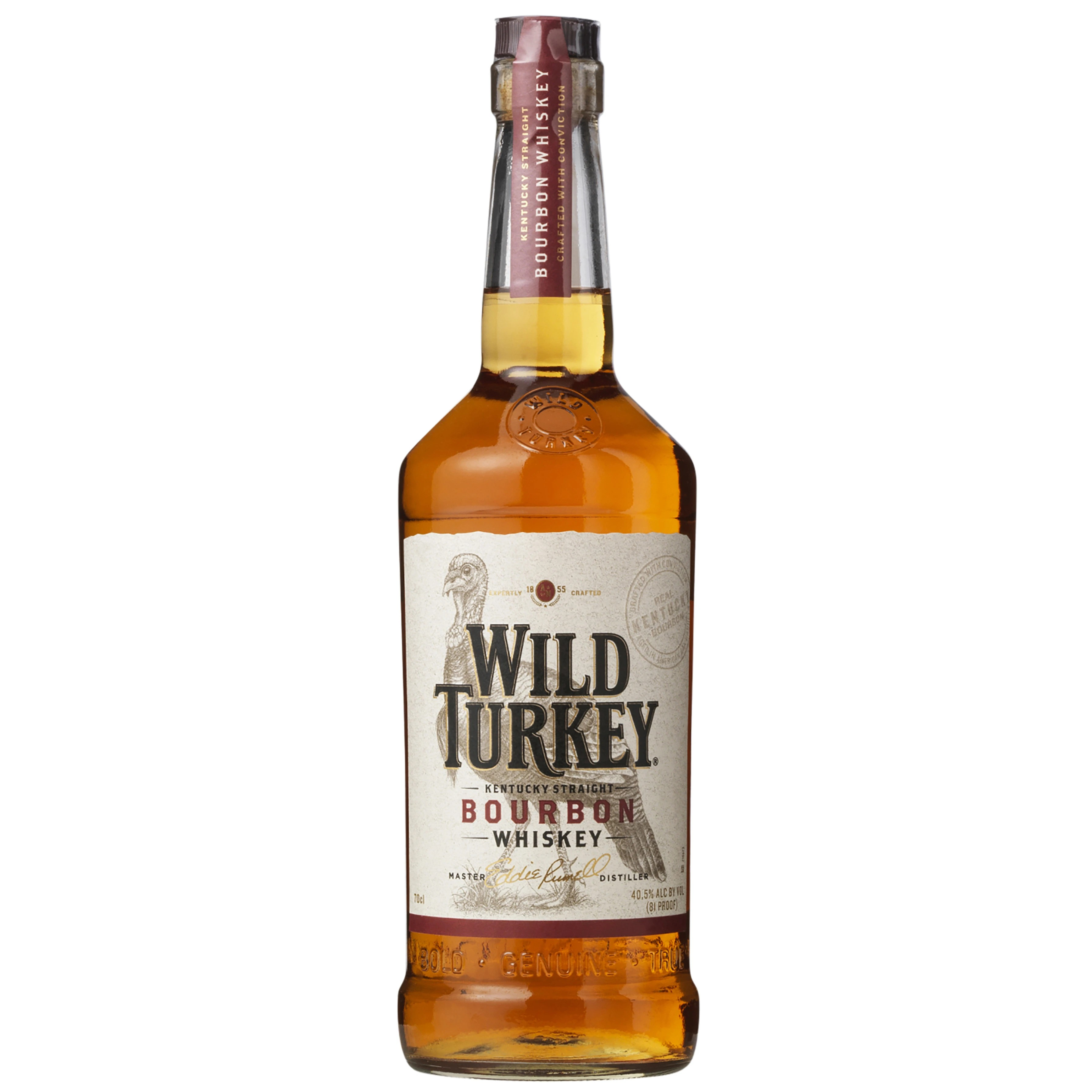 Wild Turkey 81 Proof Bourbon Whisky 750mL
