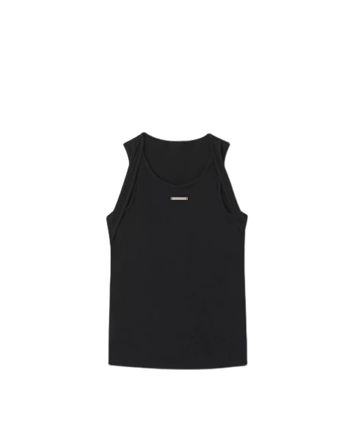 ARGUE 雙層肩帶 打底 金屬裝飾 #背心