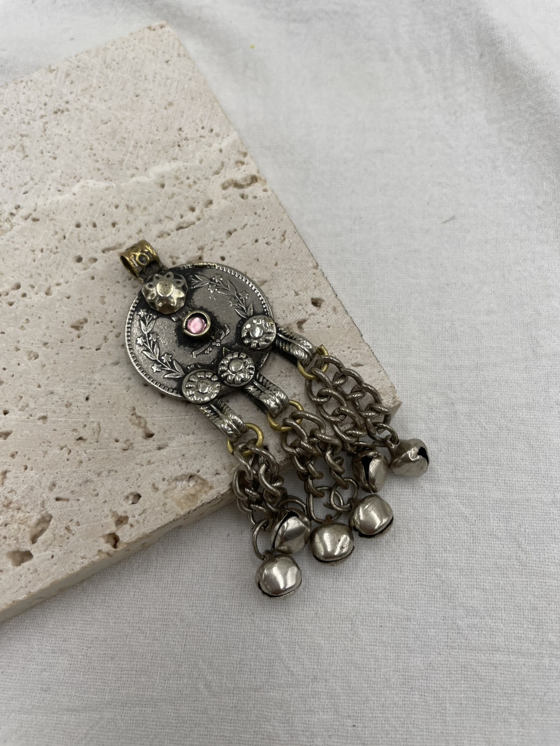 No.295圓形阿富汗鈴鐺墜飾