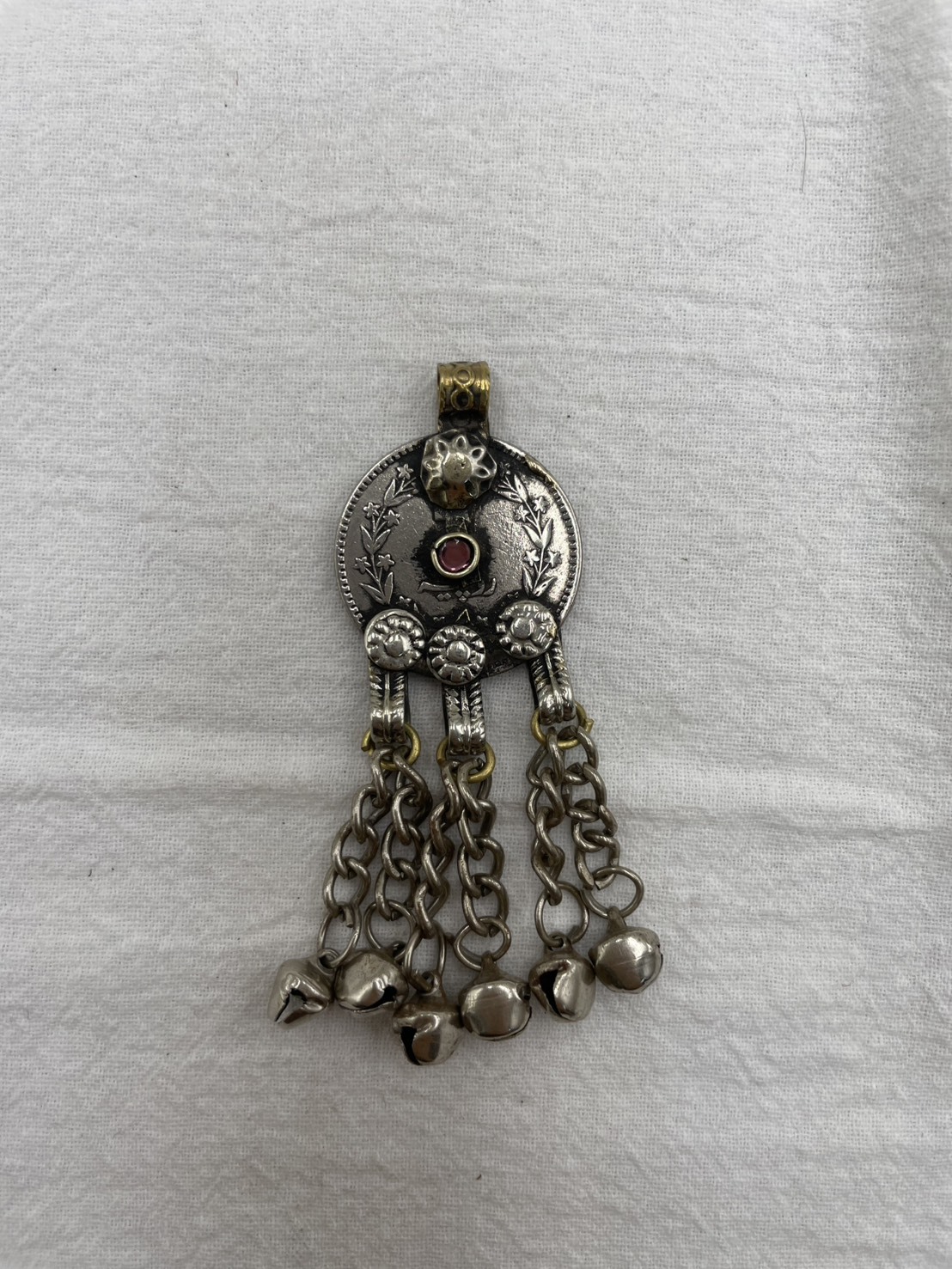 No.295圓形阿富汗鈴鐺墜飾