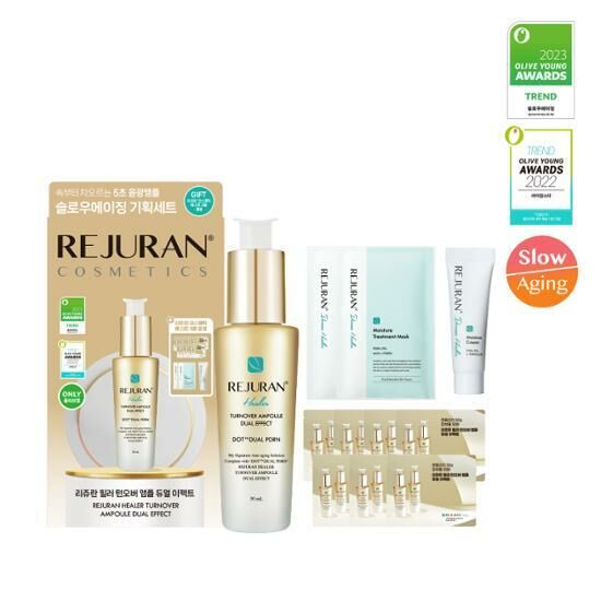 REJURAN Healer Turnover Ampoule Dual Effect 30ml [Olive Young Planning Set]