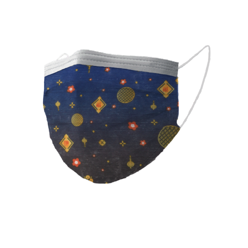 🛡️1片口罩,全店任選🛡️中童用2新年系列【限量裝】HKMB 3層高效中童口罩（1片獨立包裝)