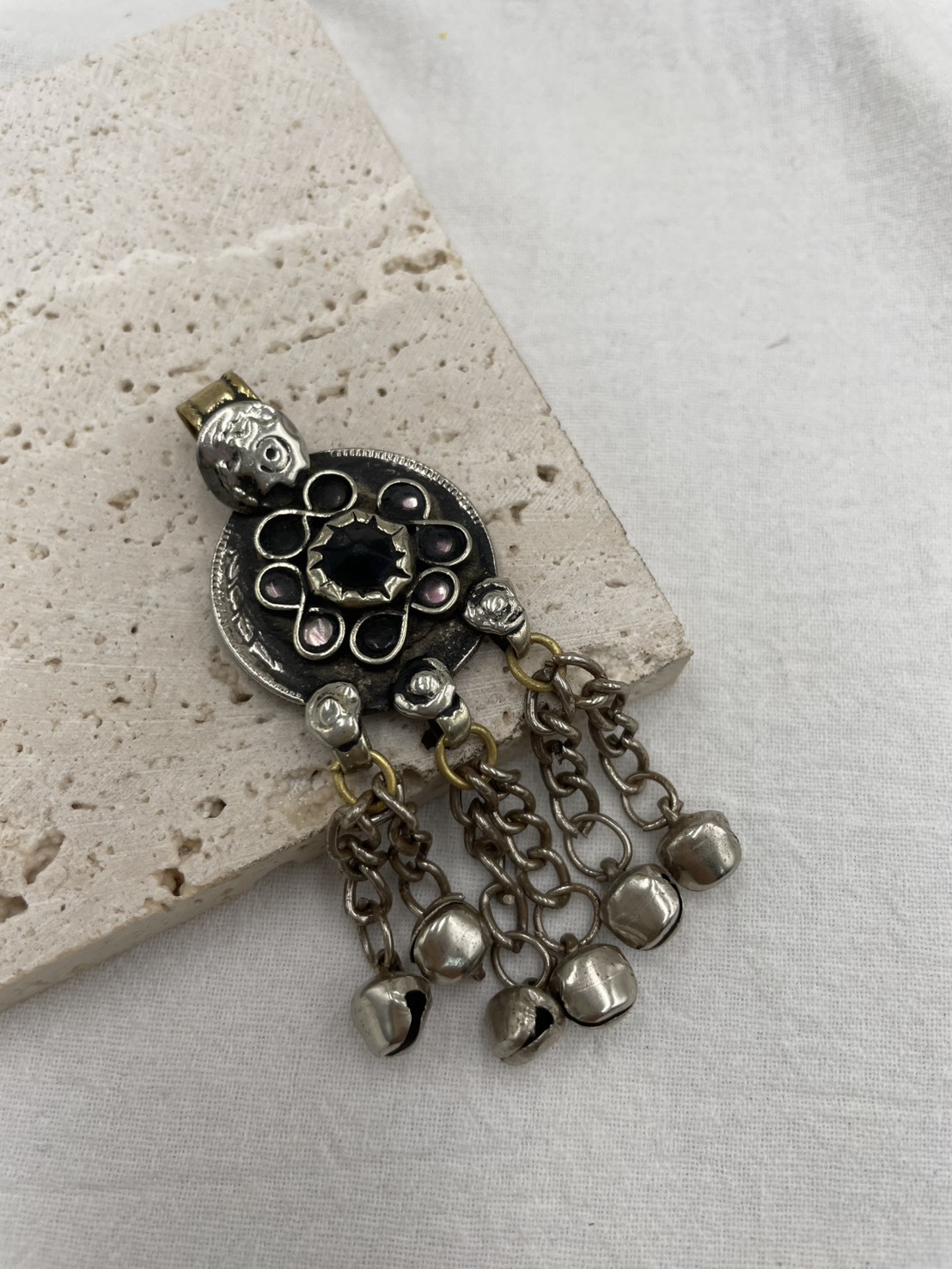 No.299圓形阿富汗鈴鐺墜飾