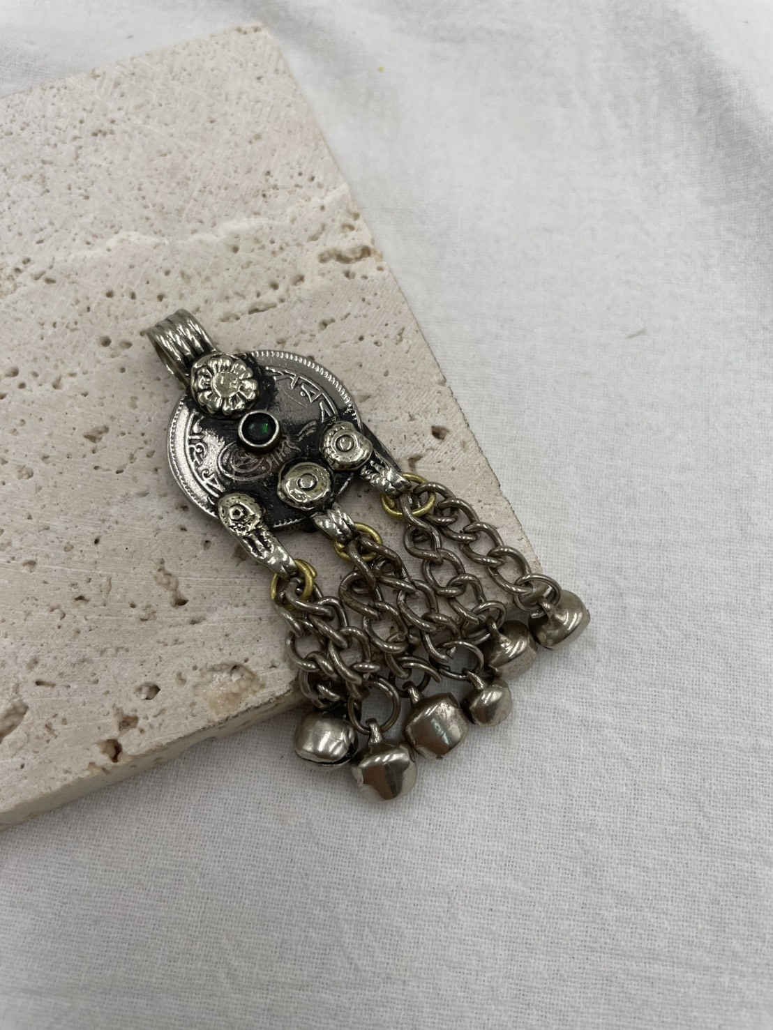 No.301圓形阿富汗鈴鐺墜飾