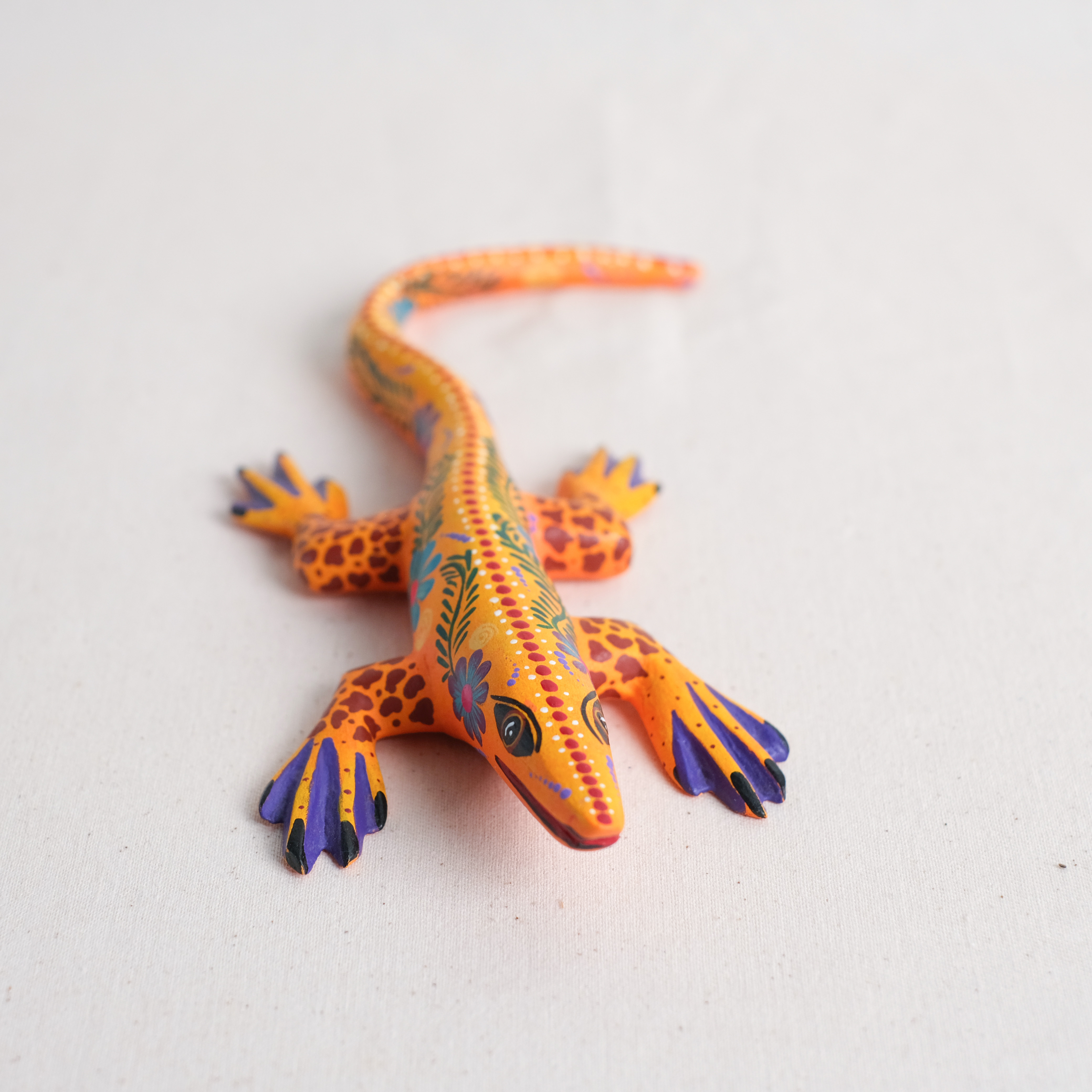 神獸手工木雕｜Iguanas 01｜墨西哥