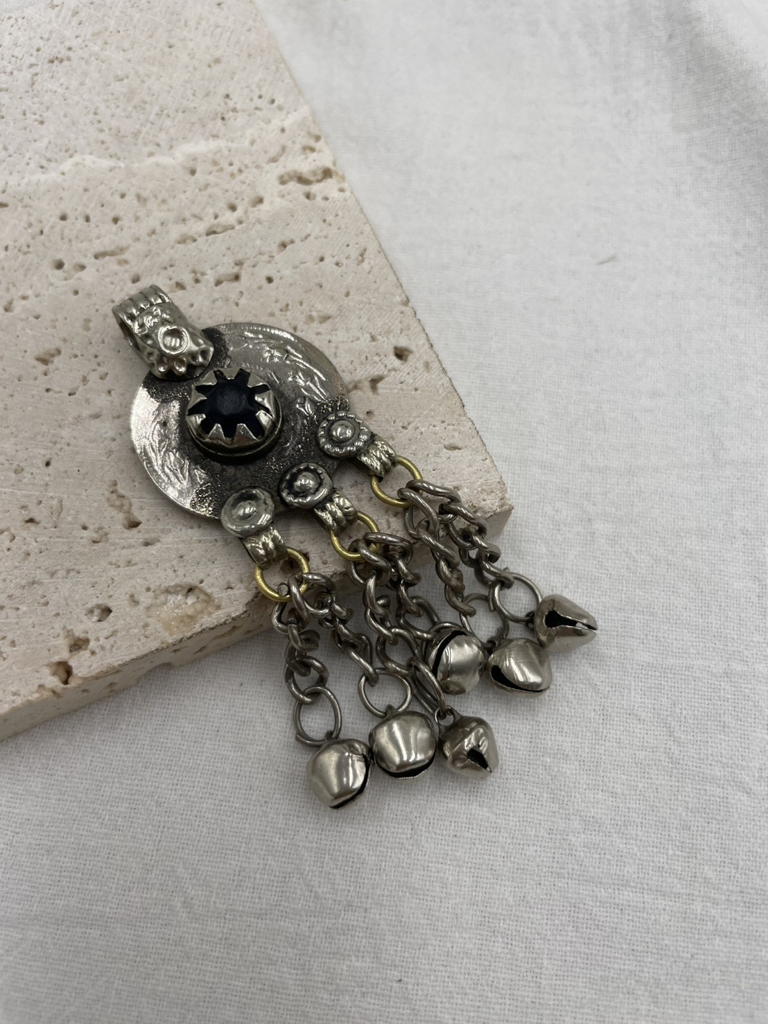 No.302圓形阿富汗鈴鐺墜飾