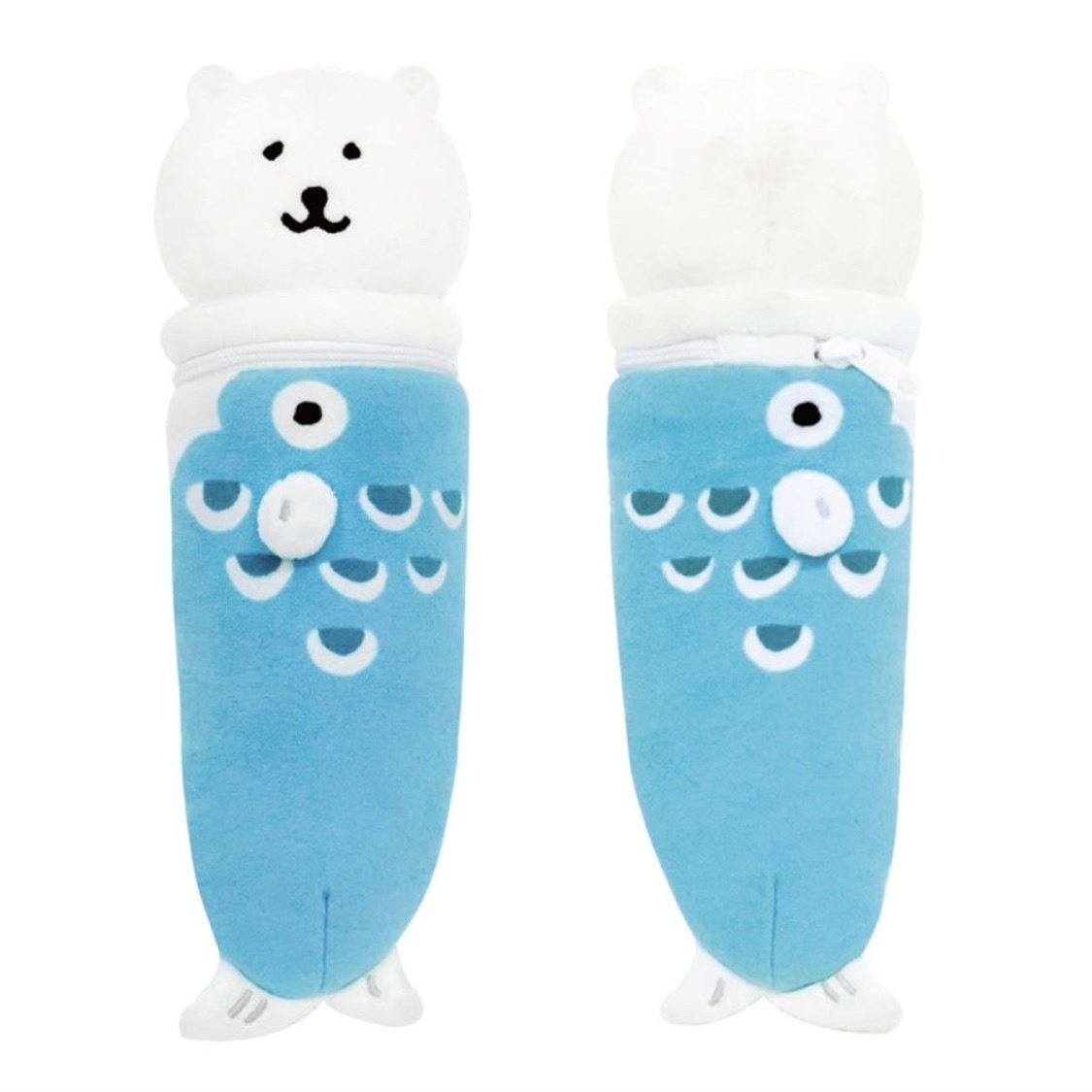 預訂｜韓國限定 白熊 25cm毛絨筆袋