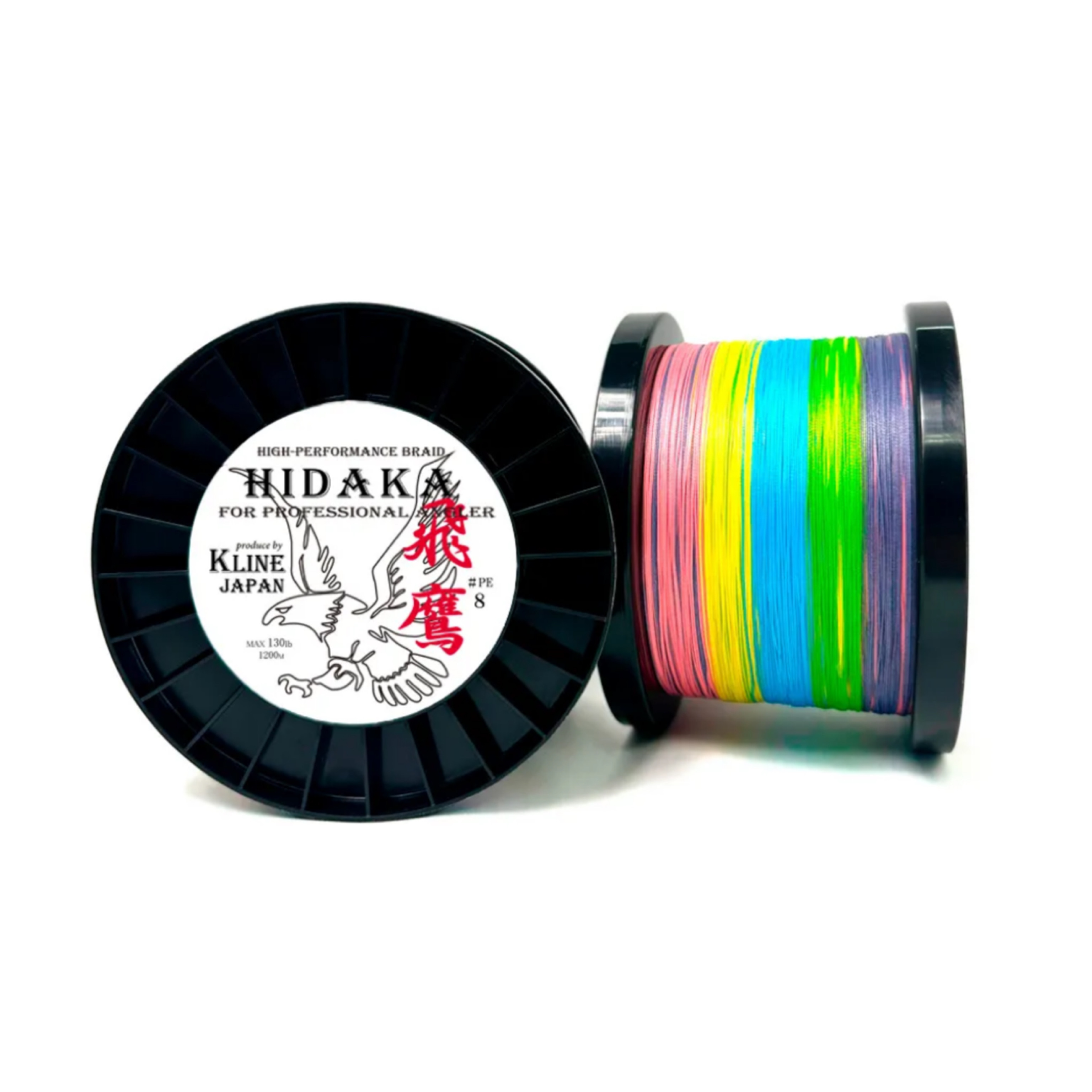 KLINE HIDAKA PE12号 K LINE 飛鷹／HIDAKA 12号（MAX185lb）1200m巻PEライン