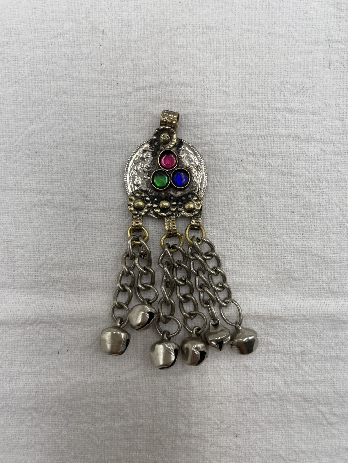 No.307圓形阿富汗鈴鐺墜飾