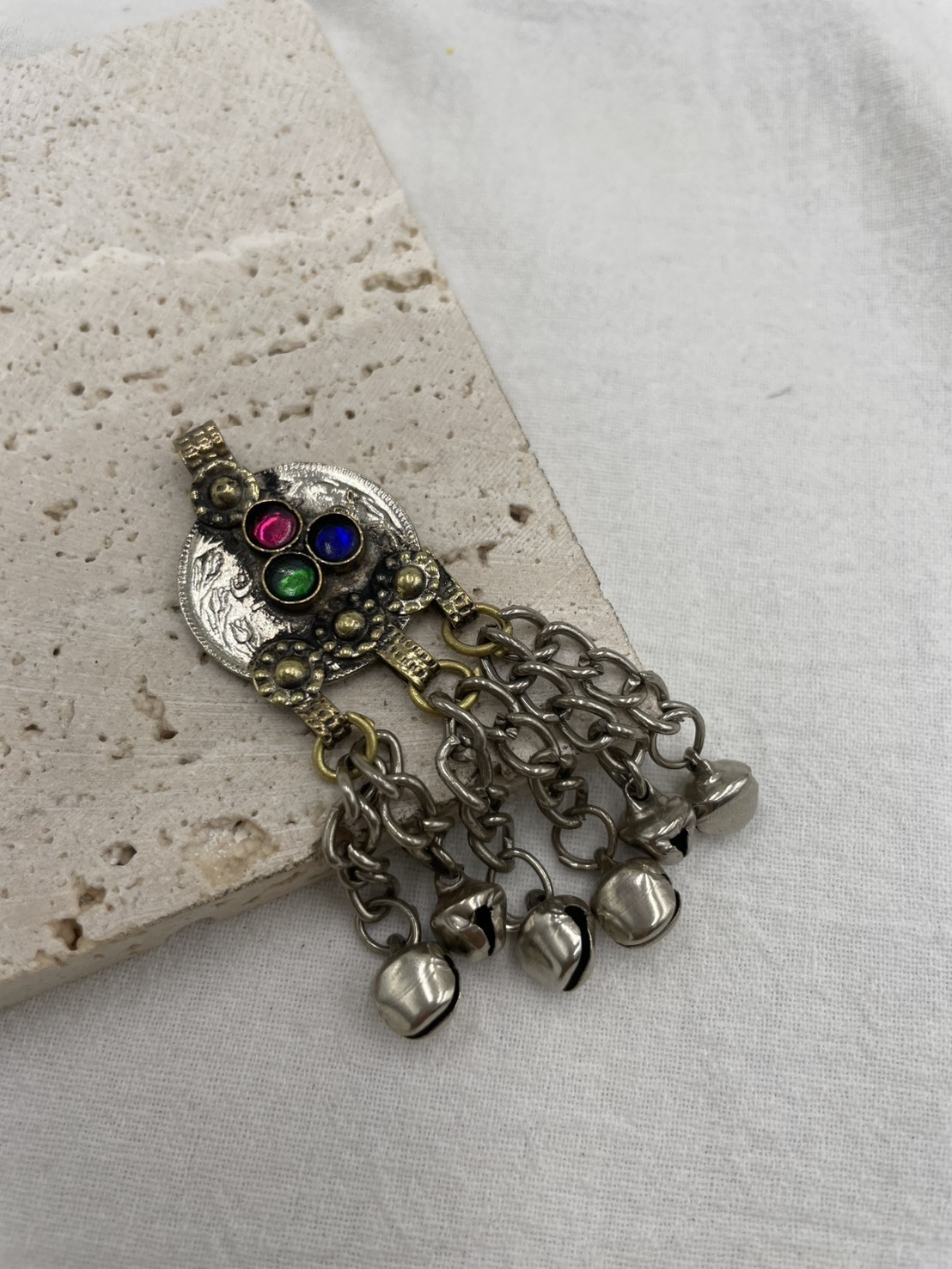 No.307圓形阿富汗鈴鐺墜飾