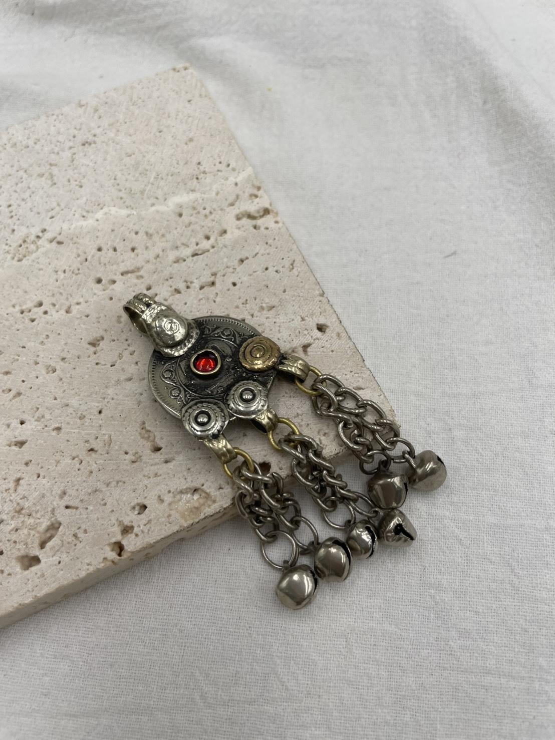 No.308圓形阿富汗鈴鐺墜飾