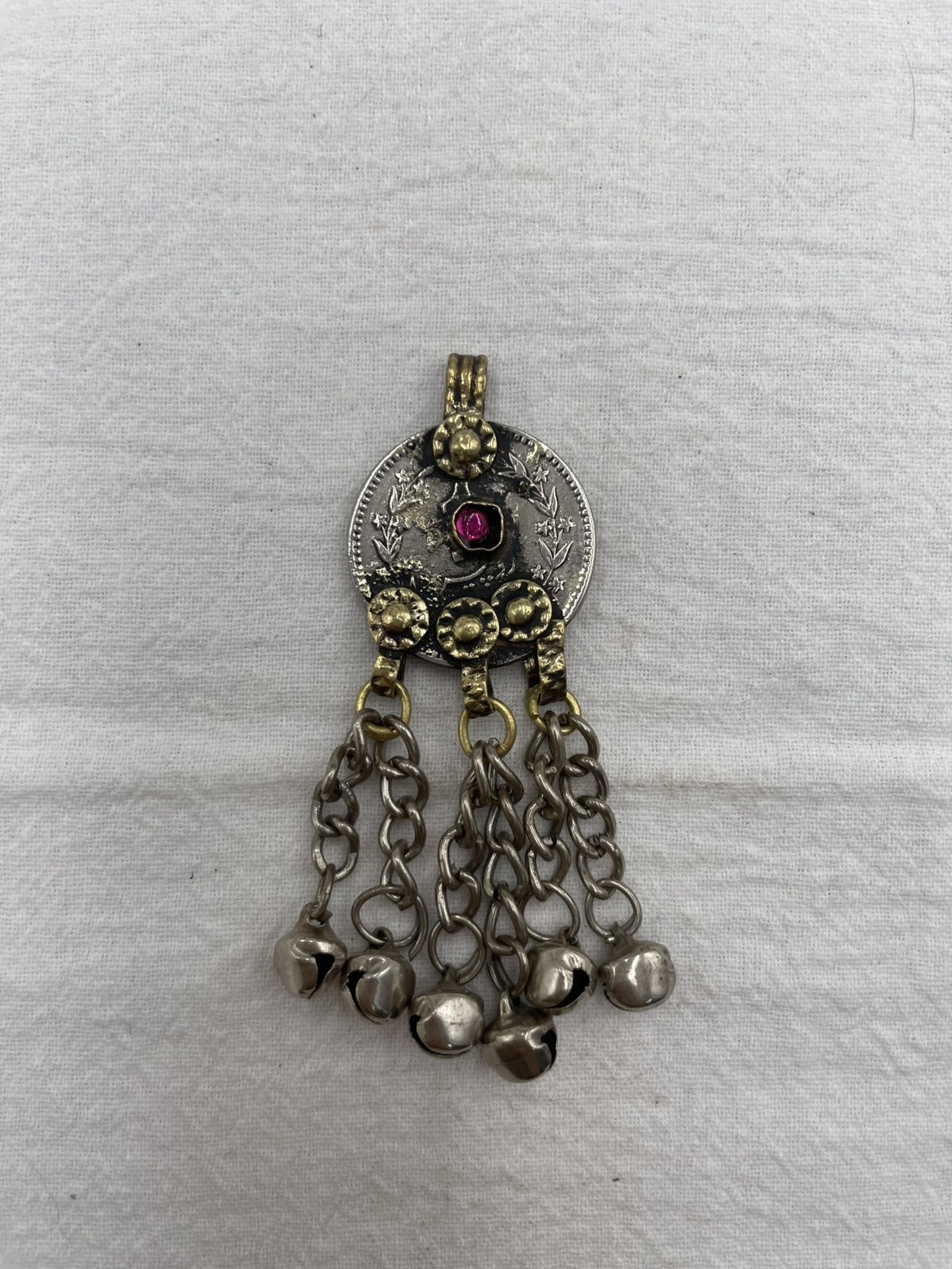 No.309圓形阿富汗鈴鐺墜飾