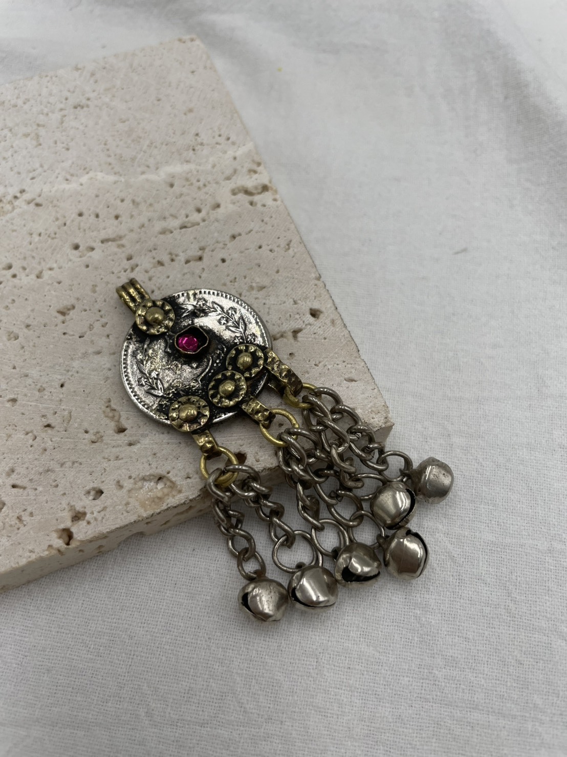 No.309圓形阿富汗鈴鐺墜飾