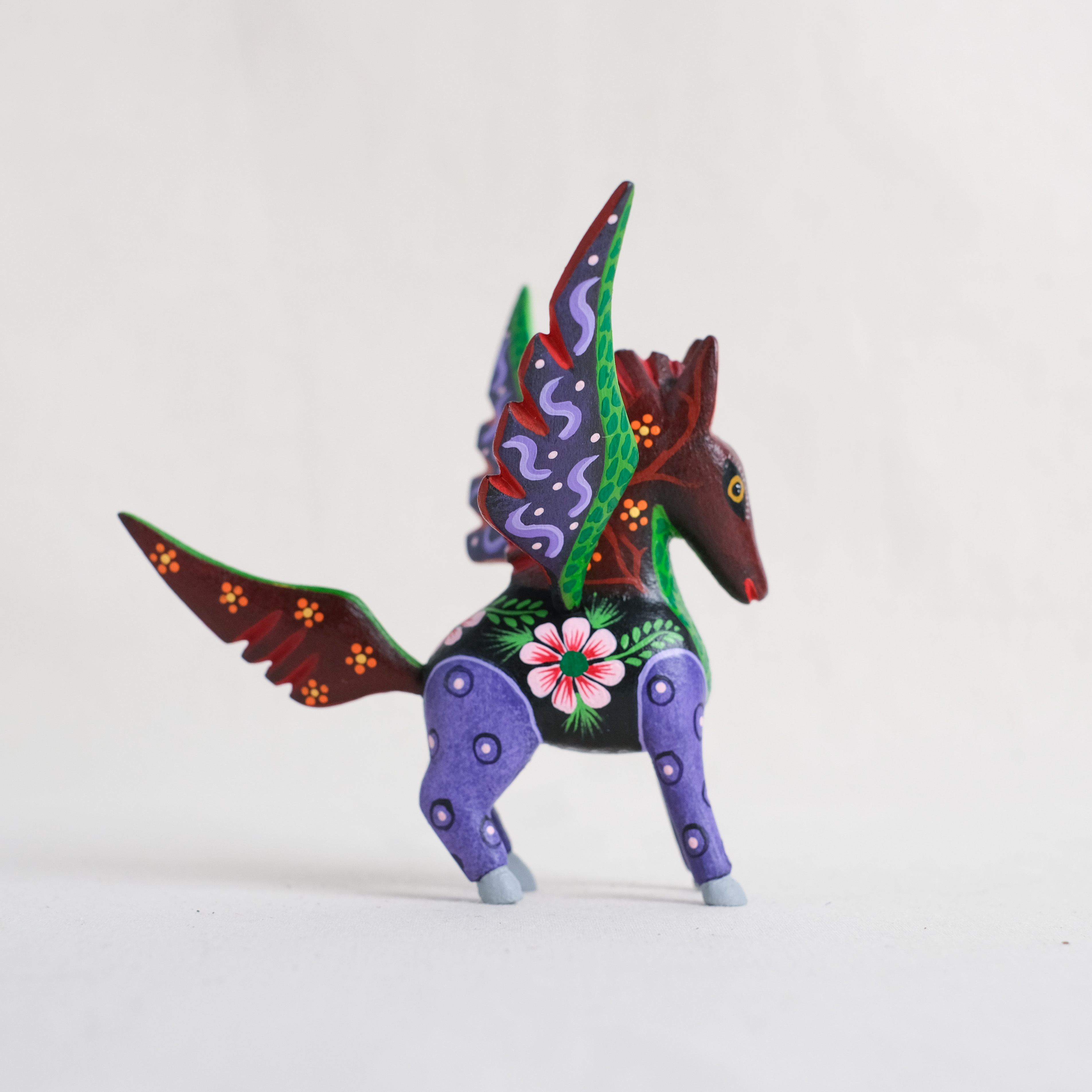 神獸手工木雕｜Pony｜墨西哥