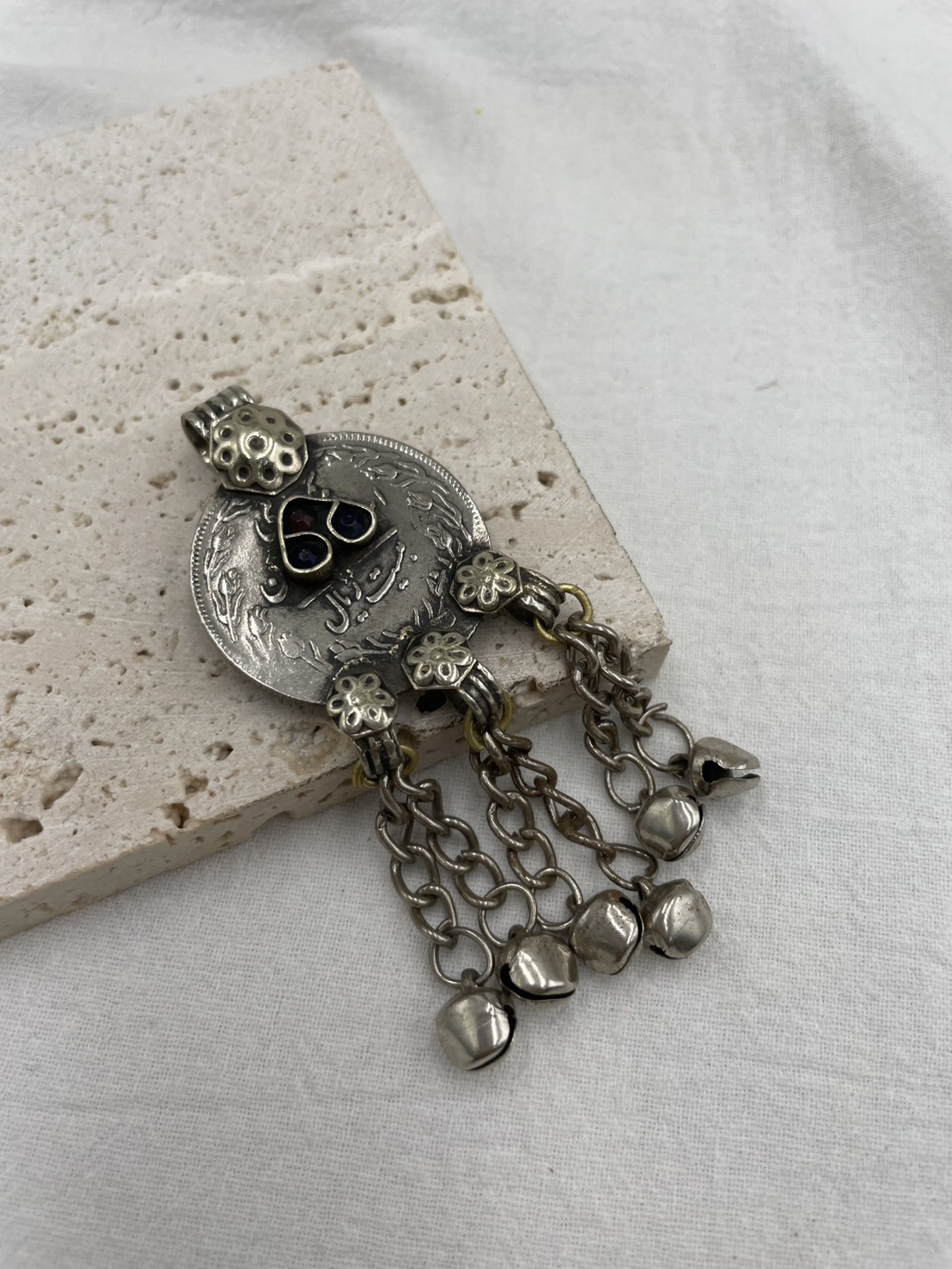 No.312圓形阿富汗鈴鐺墜飾