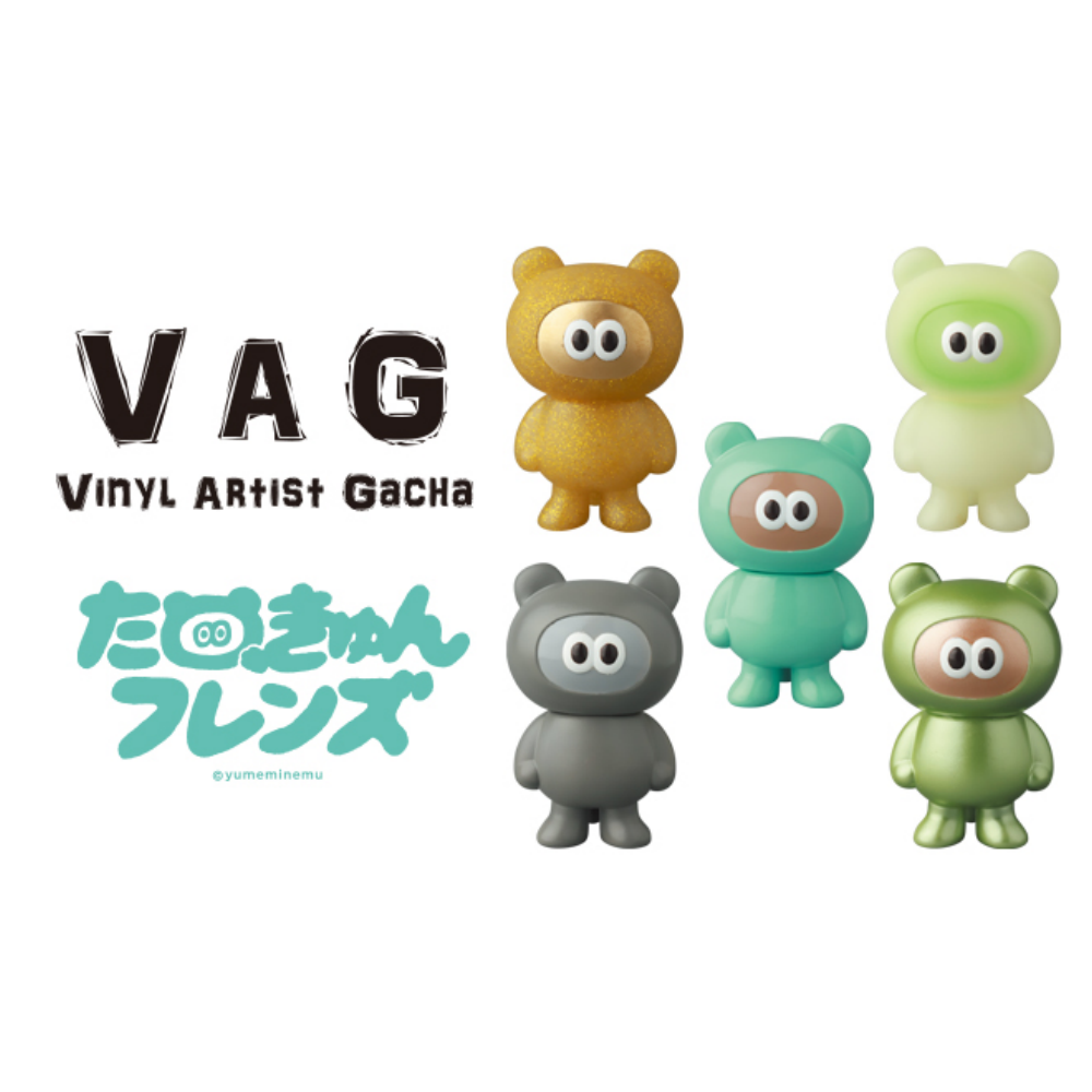 VAG (VINYL ARTIST GACHA) SERIES33 たぬきゅん【全5種セット】
