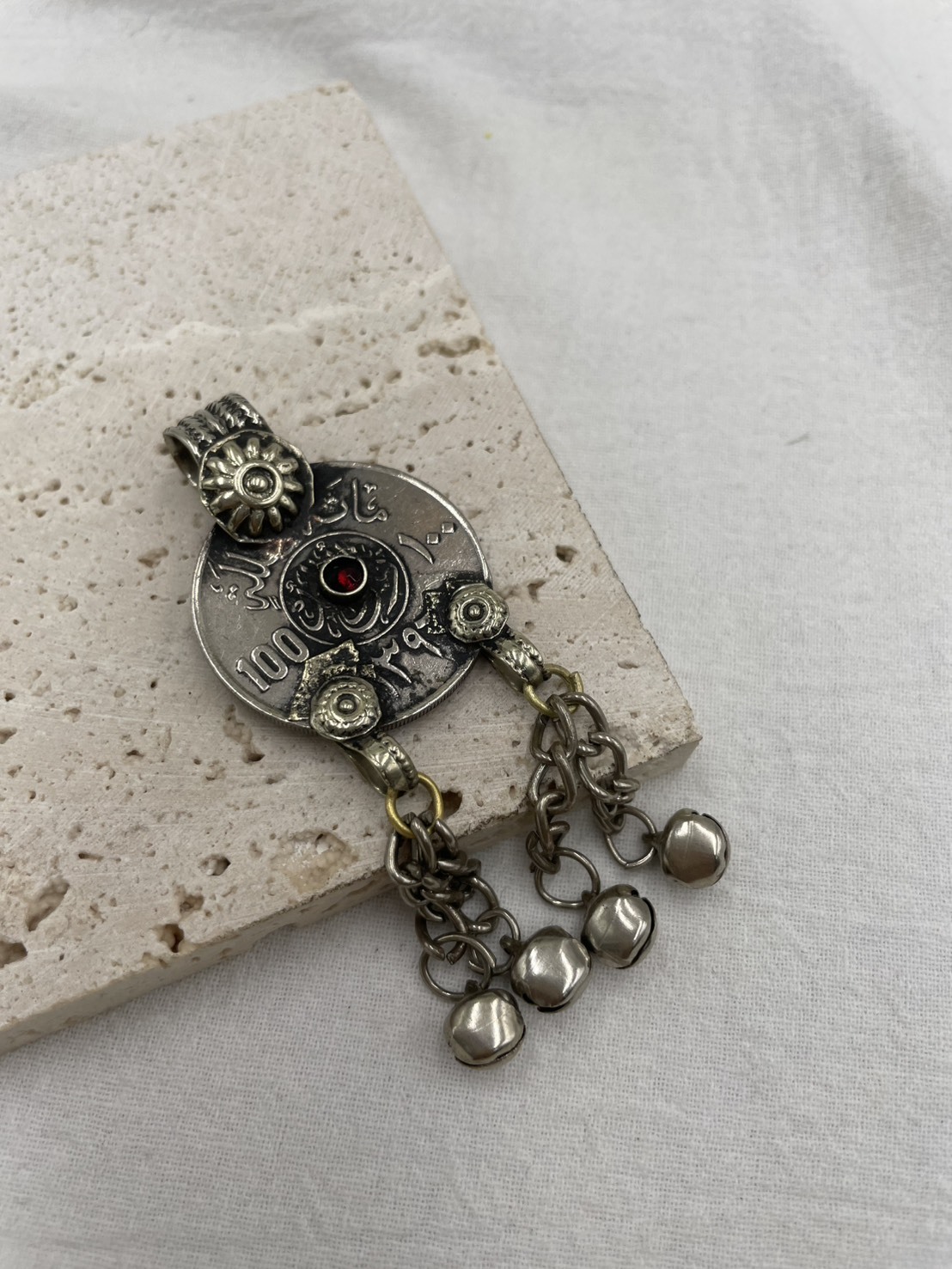 No.313圓形阿富汗鈴鐺墜飾