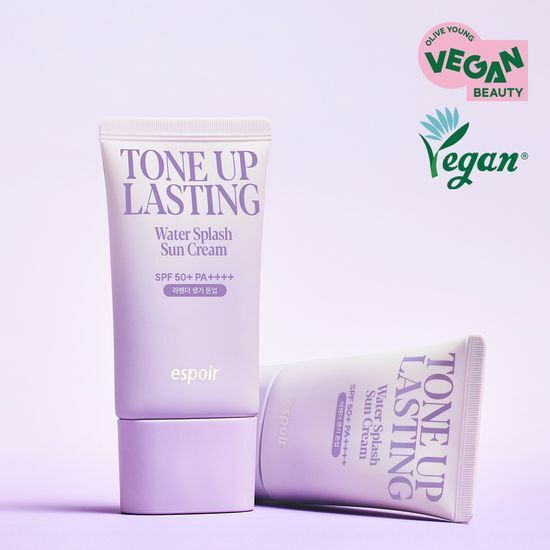 eSpoir Water Splash Sun Cream Tone Up Lasting SPF50+ PA++++ 50ml