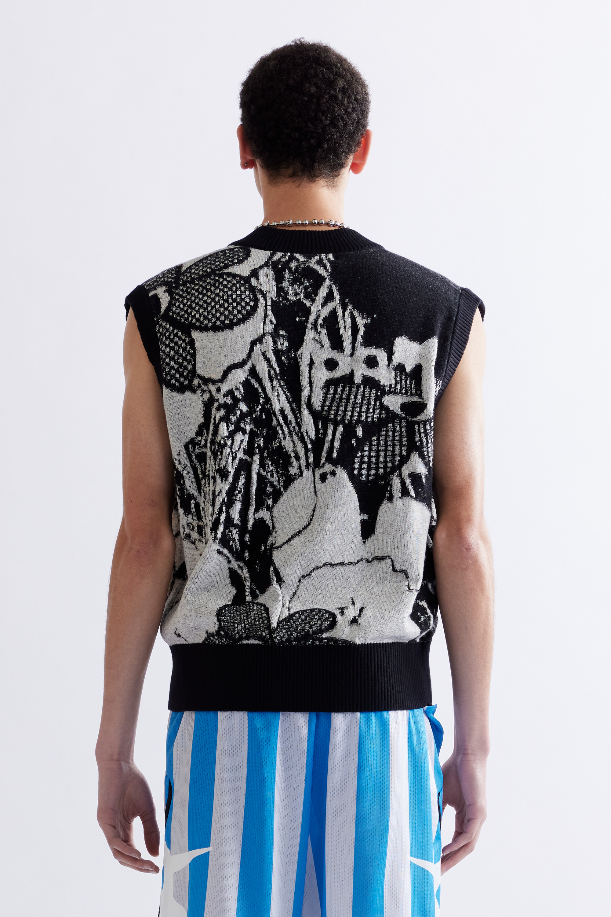 P.A.M.｜Arrangement V-Neck Knitted Vest