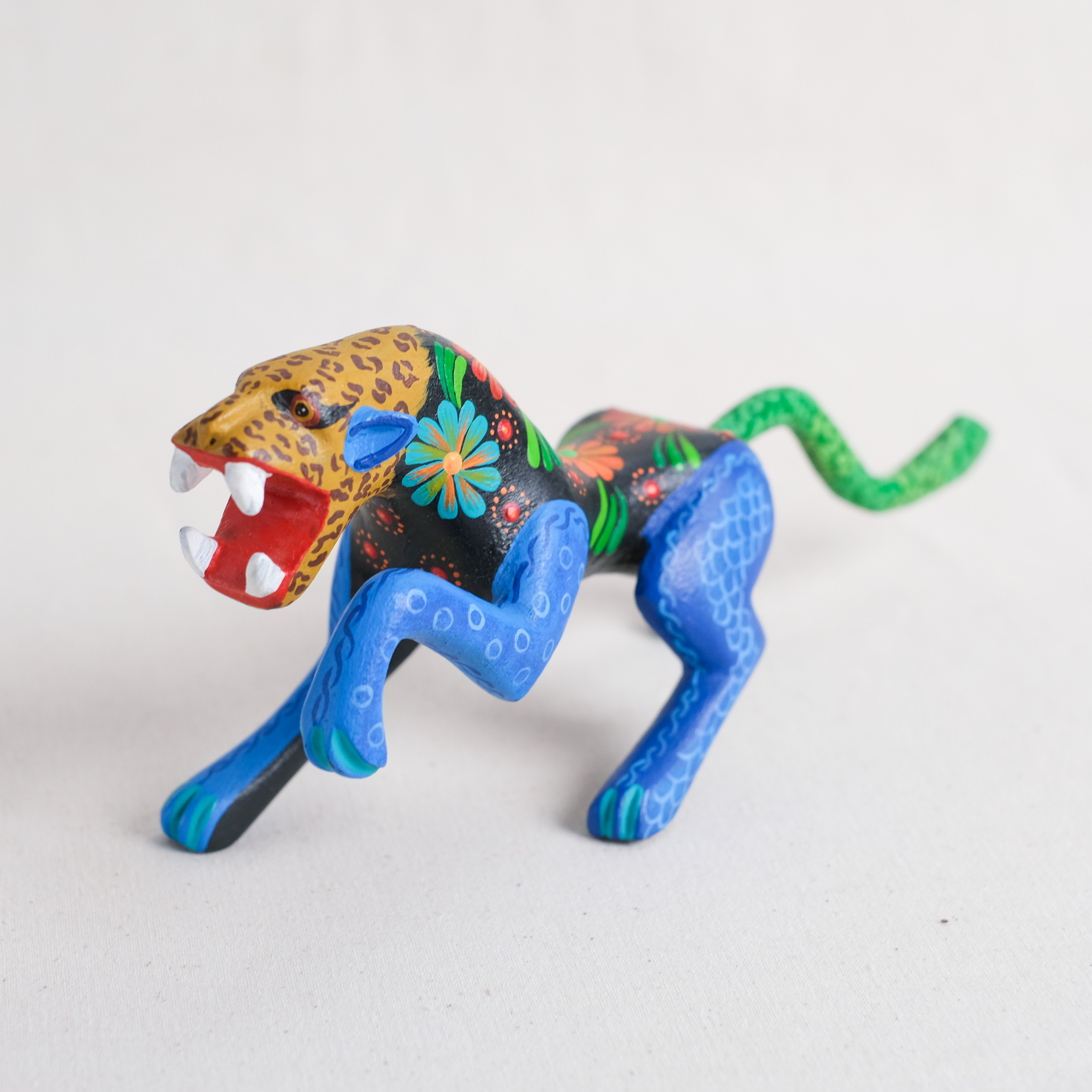 神獸手工木雕｜Jaguare｜墨西哥