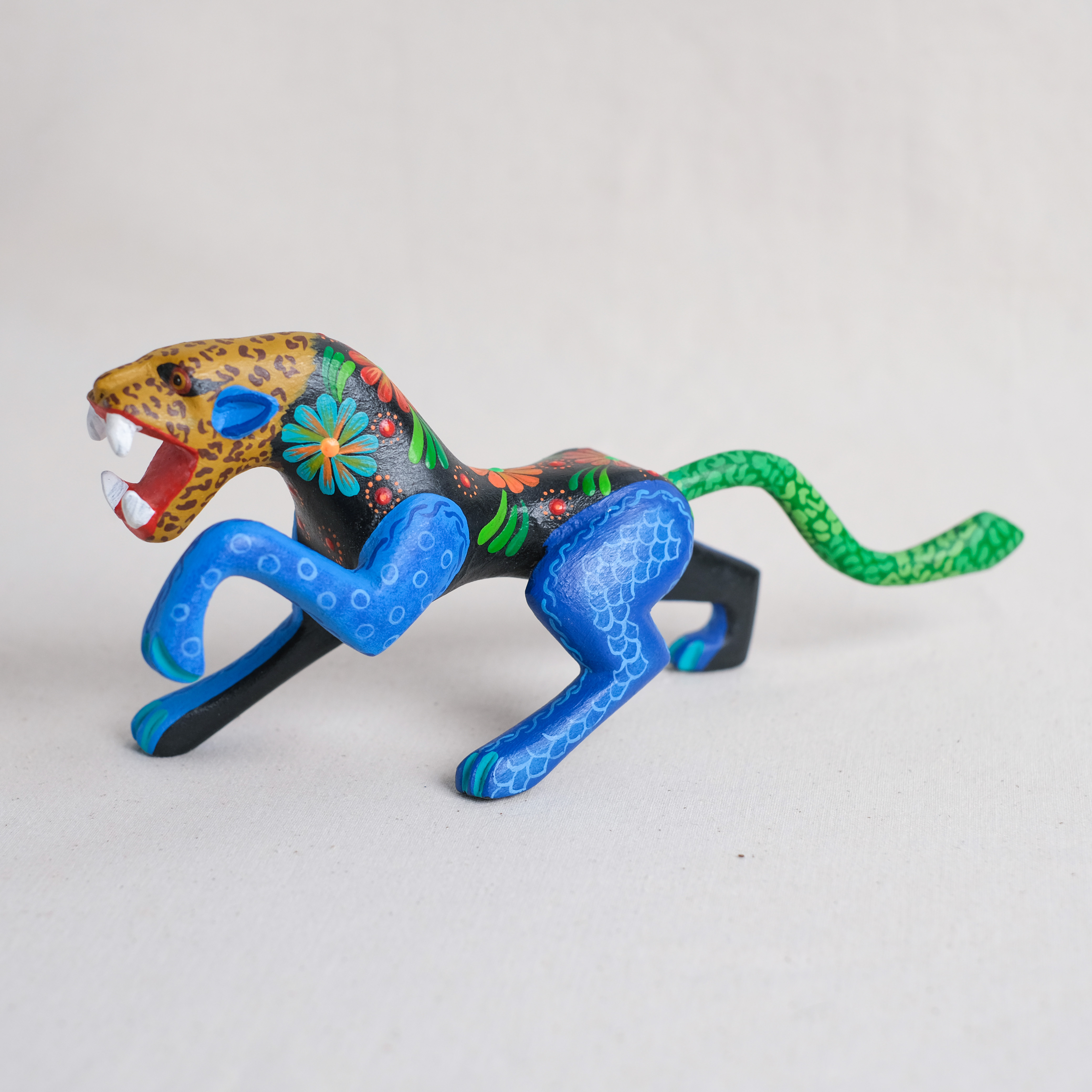 神獸手工木雕｜Jaguare｜墨西哥